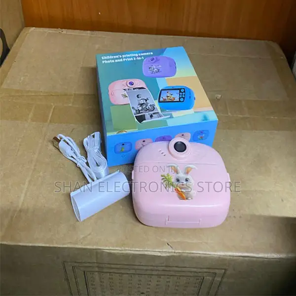 FHD Selfie Digital Video Cameras Toddler 3 Rolls Print Paper