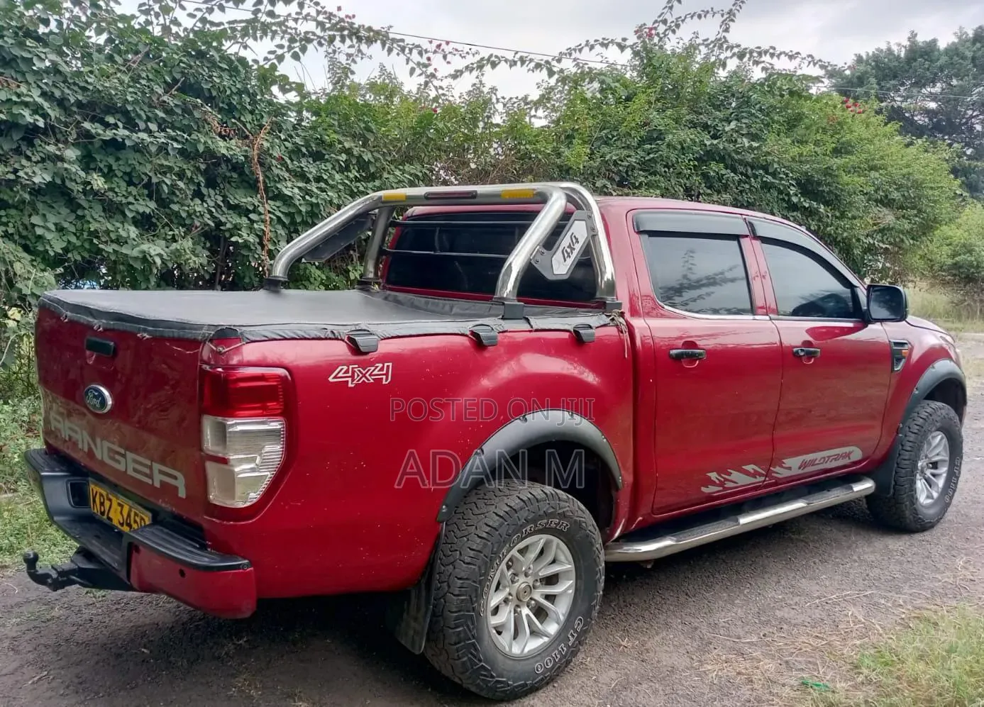 Ford Ranger Wildtrak 2013 Red