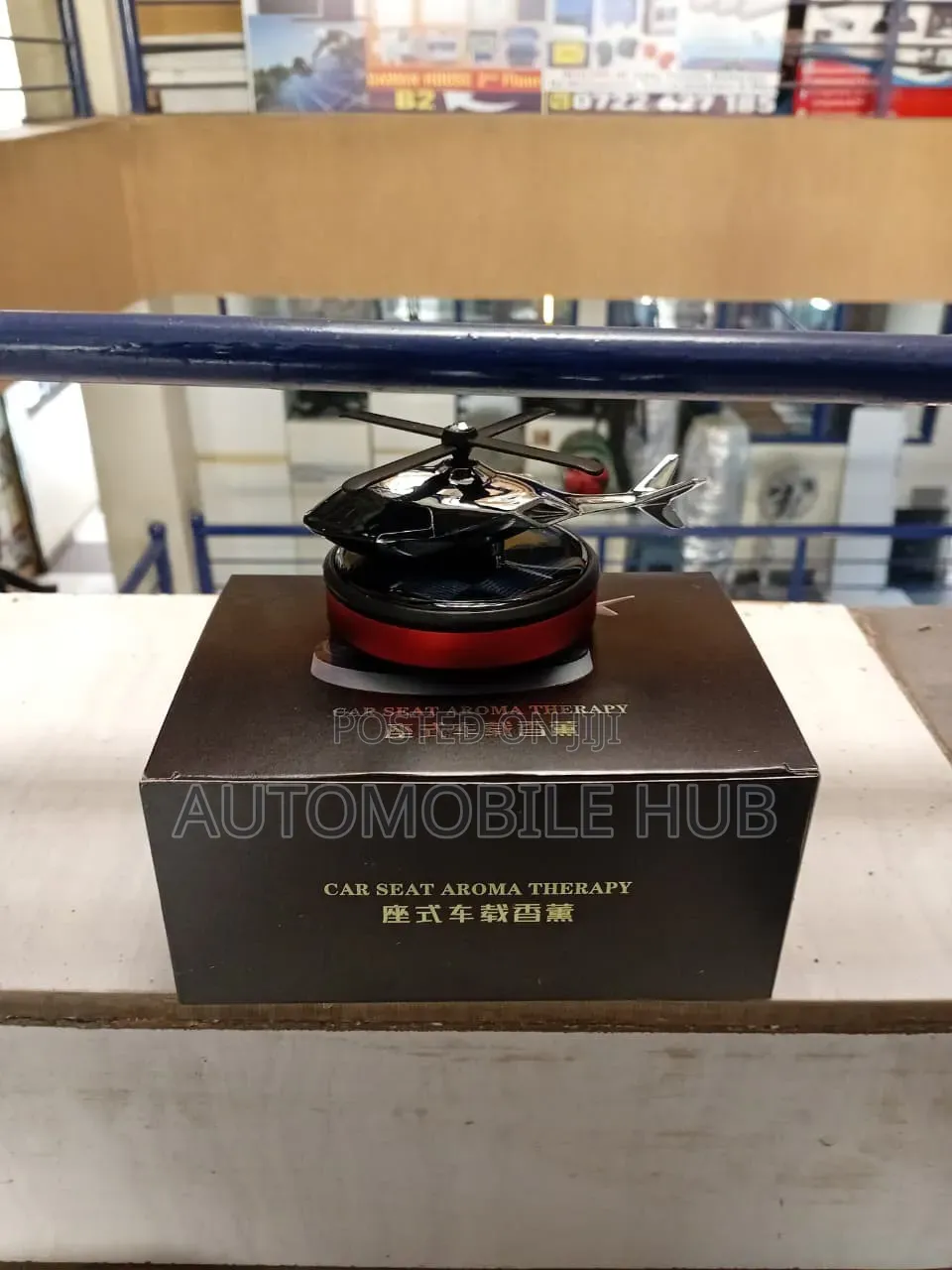 Helicopter Solar Air Freshener Perfume for Car