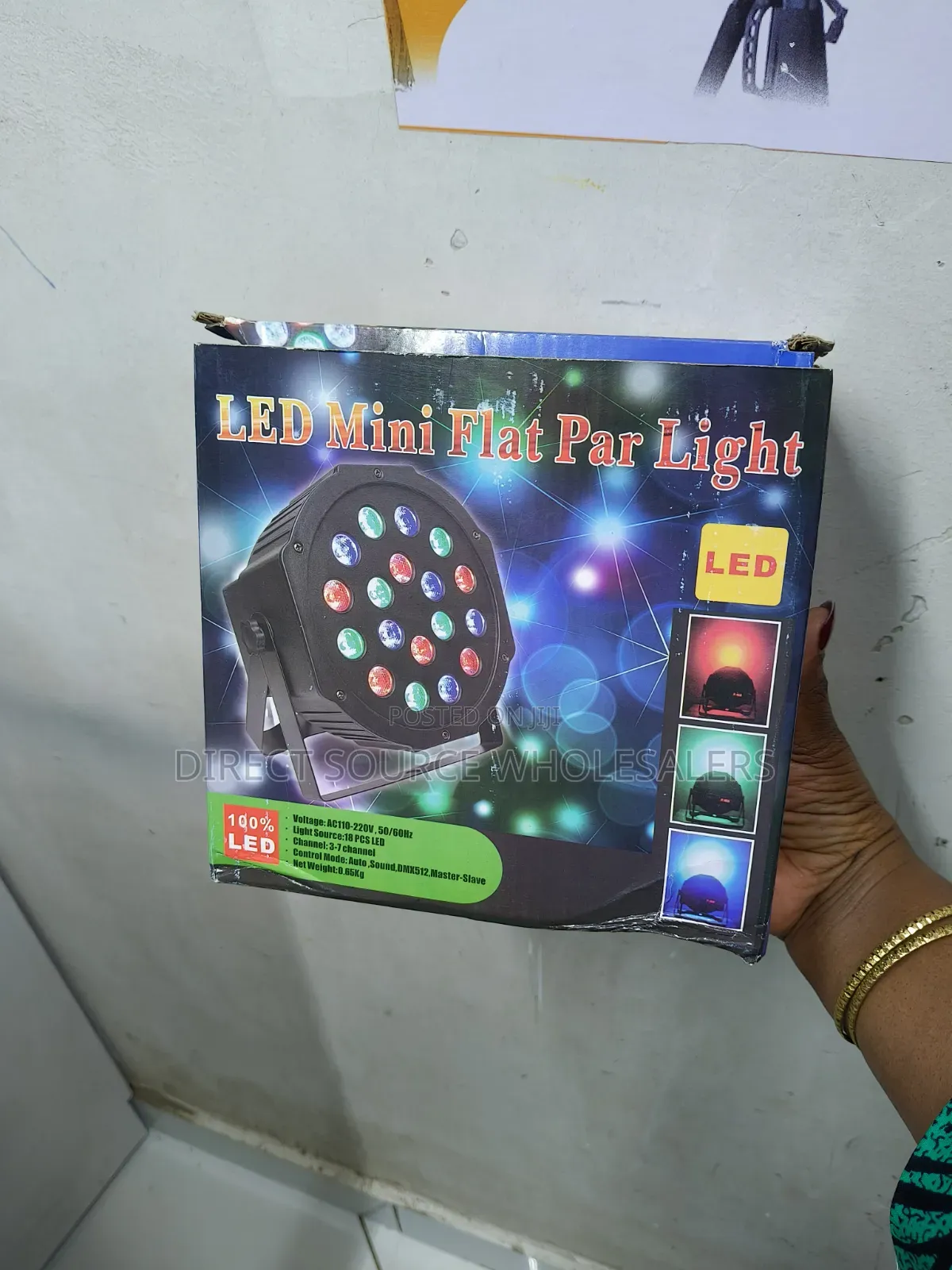 Mini LED PAR Can Light for Church, DJ Events
