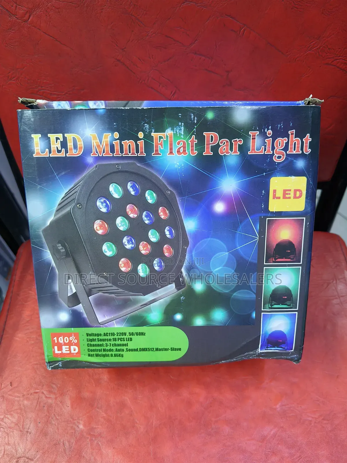 RGB Mini PAR Can LED Light for Weddings Clubs