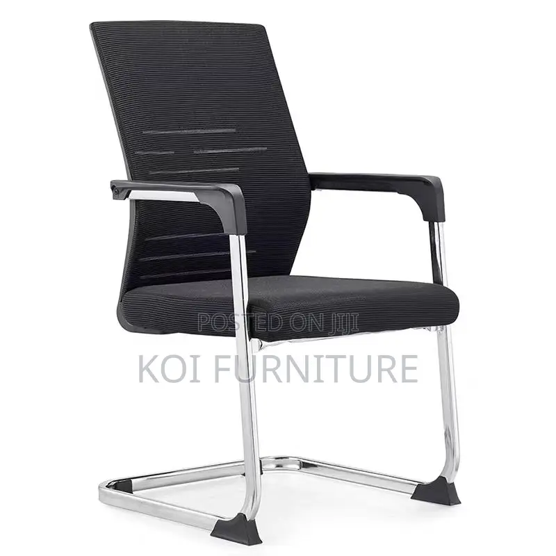 Office Chairs; High Back Mesh Visitors Sled Legs Office Seat