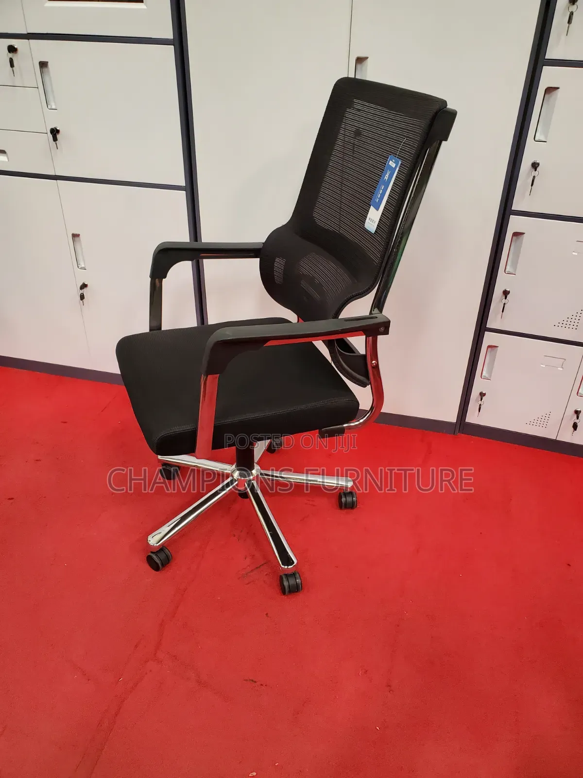 Ergonomic Black Swivel Chair