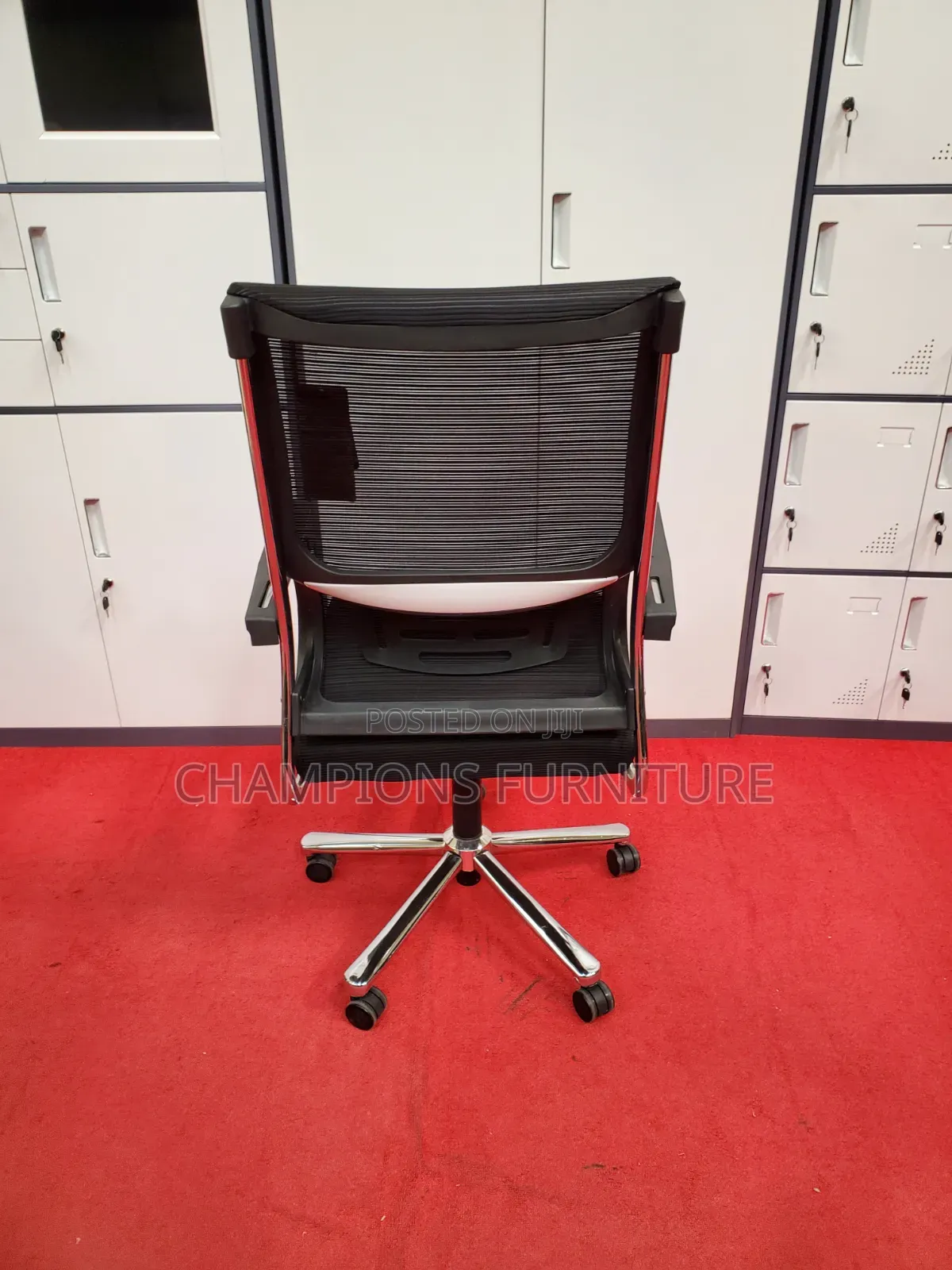 Ergonomic Black Swivel Chair