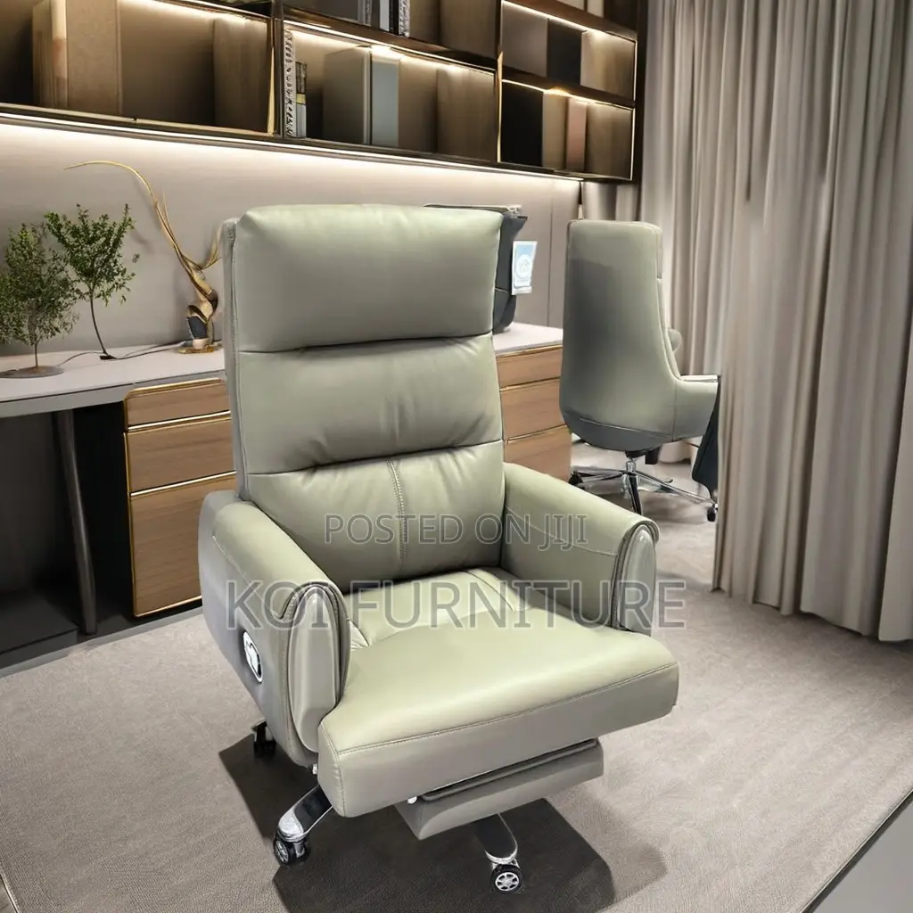 Office Chairs; High Back Leather Bosses Prestidge Office Chair