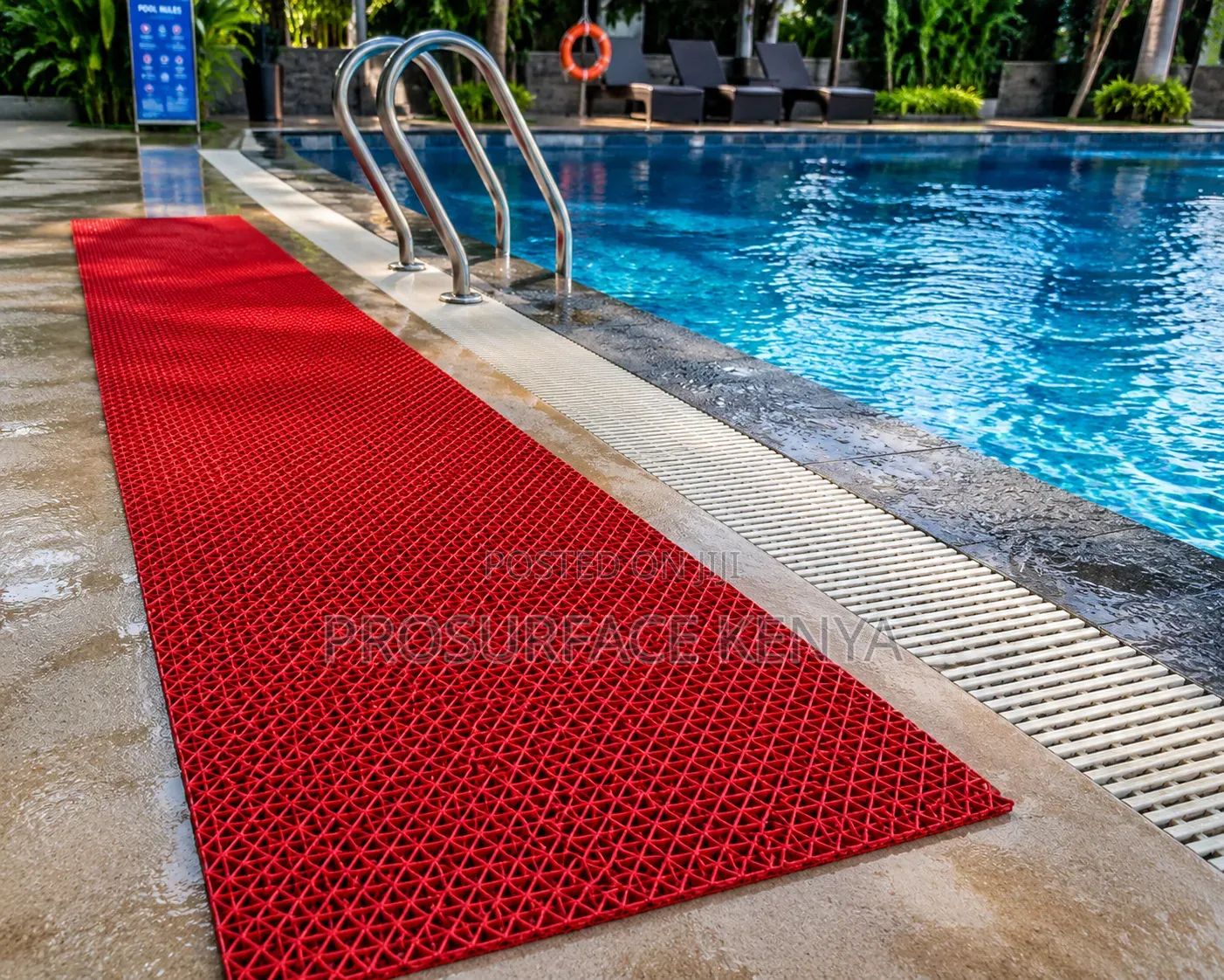 Heavy Duty PVC S Mat | Anti-Slip Floor Mat