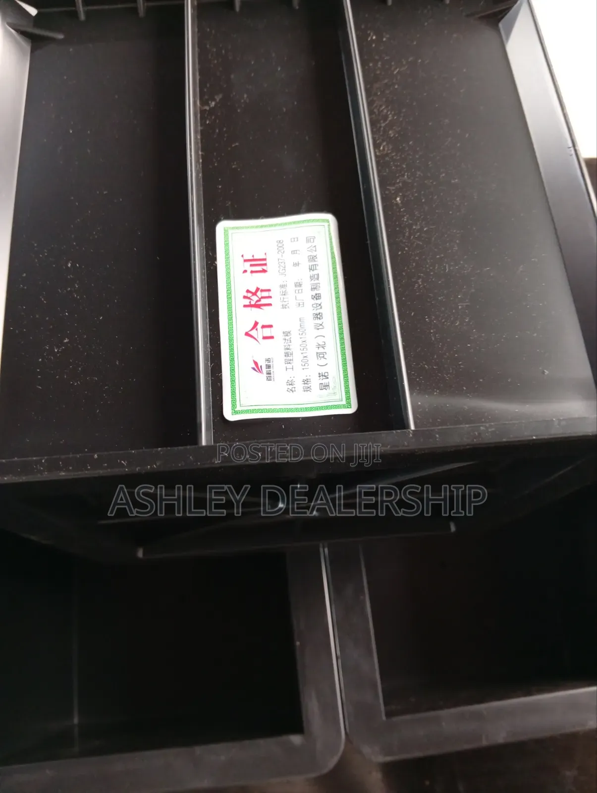 Durable Mold Tester-for Comparing Concrete Mixes