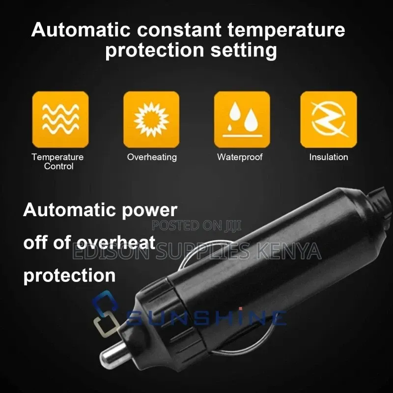 Car Windscreen Heater Fan Defroster Window Mist Fog Cooler Hot Cold
