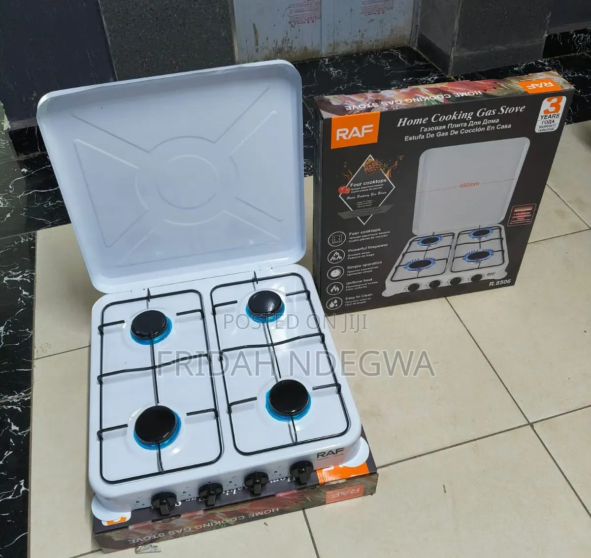 Raf Table Top Cooker 4gasBurner