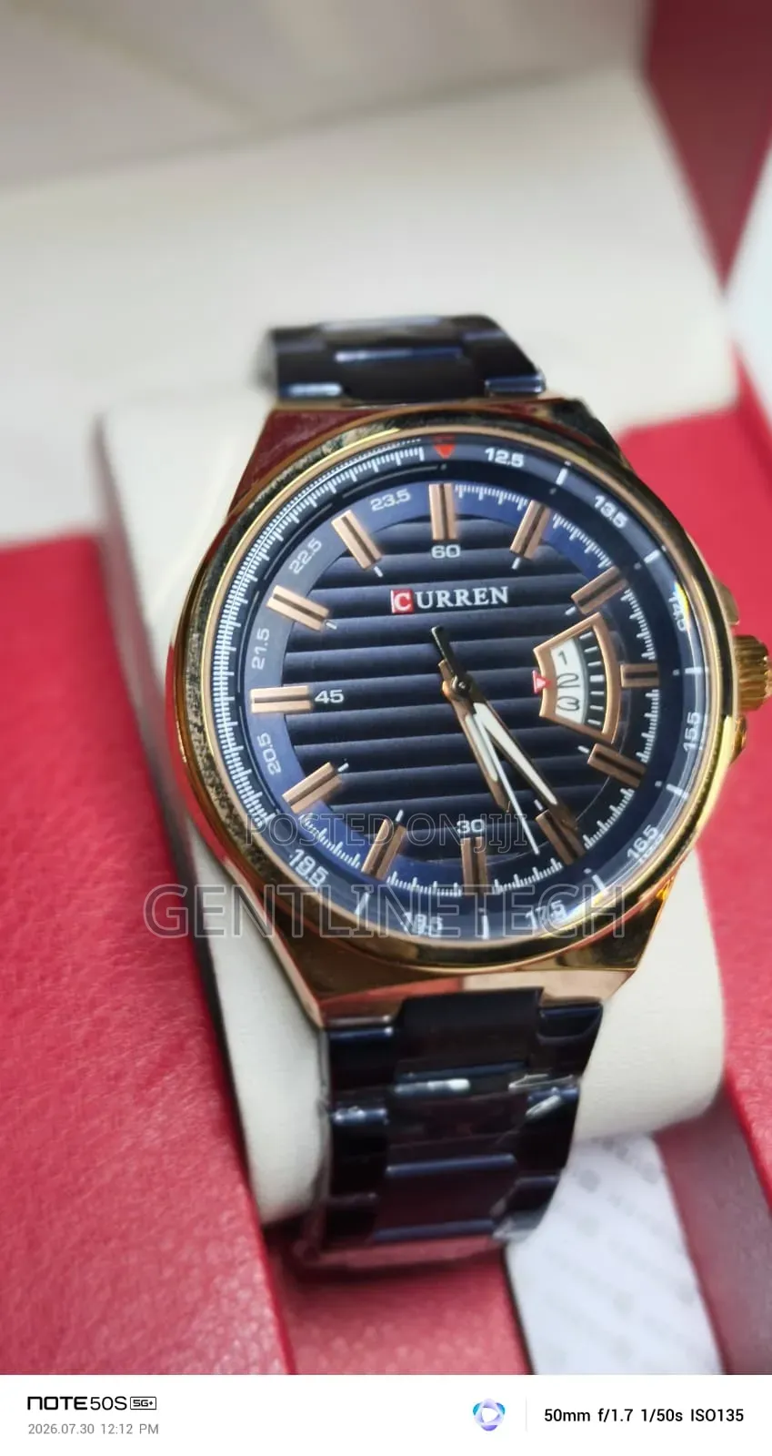 Curren M8375 Men's Watch – Luxury Quartz Timepiece