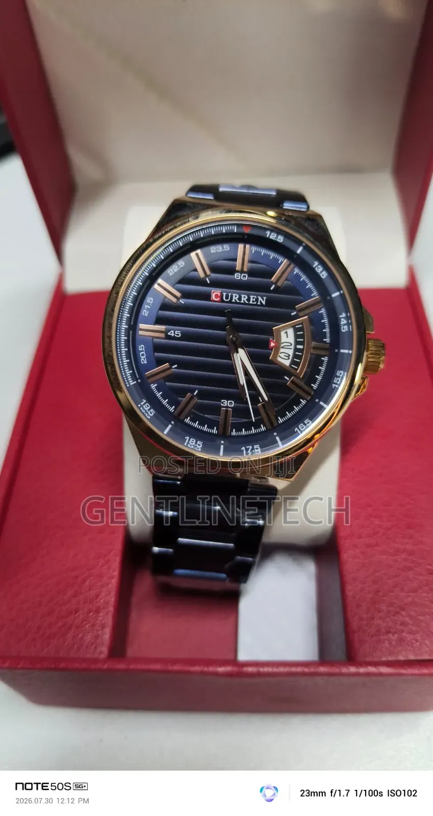 Original Curren M8375 Men's Quartz Watch