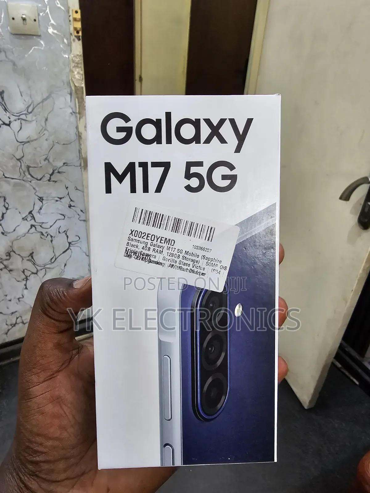 New Samsung Galaxy M17 5G 128 GB Black