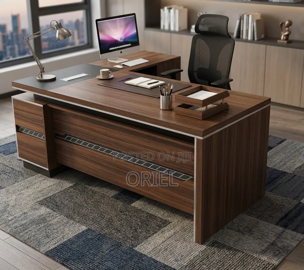 Office Desk : 1800MM Executive L-Shape Director Desk