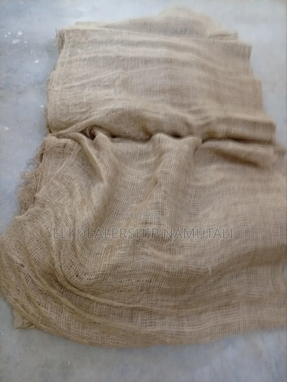 Commercial Grade Hessian Cloth – Durable Woven Jute Fabric