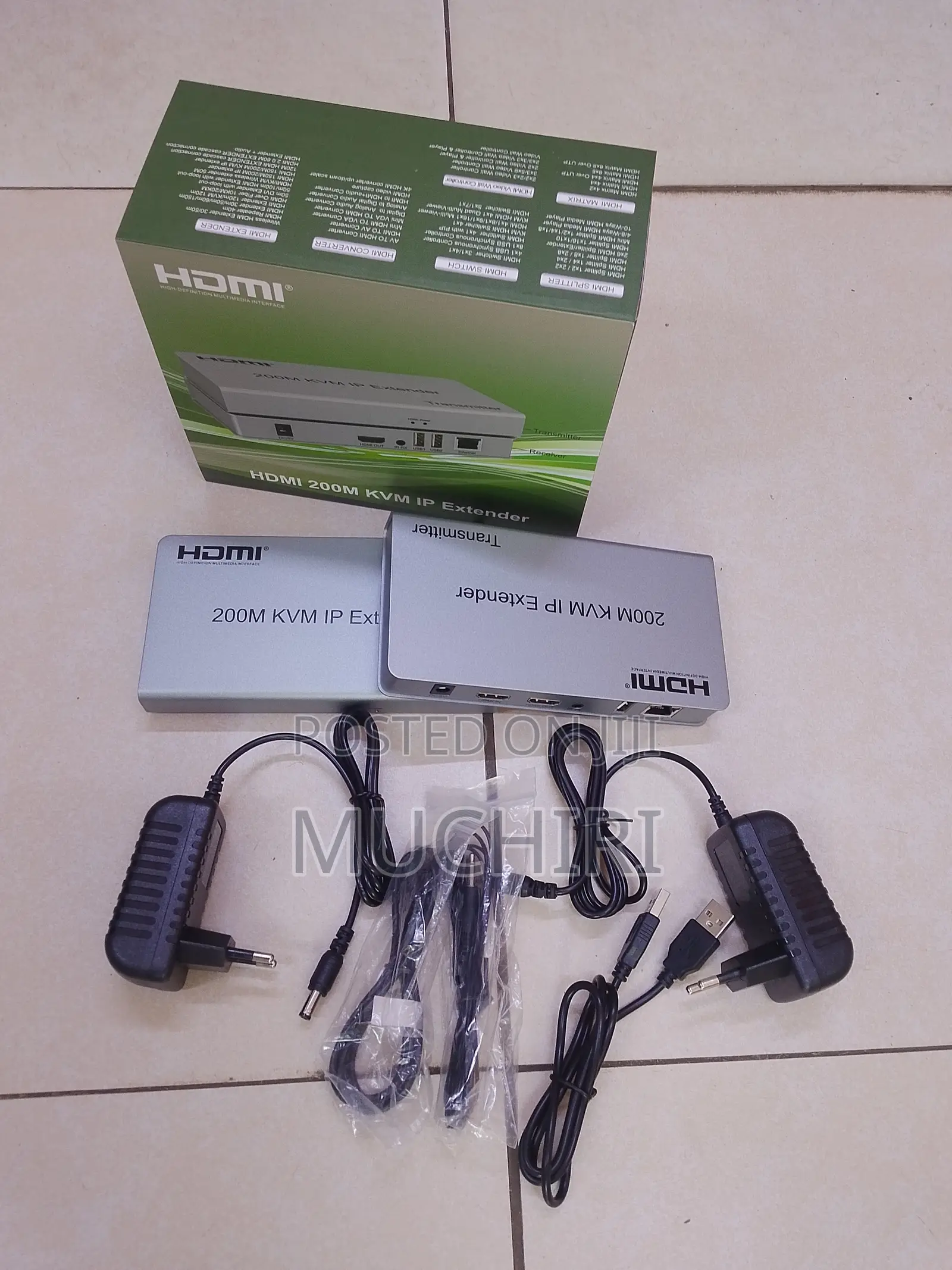 200m Hdmi KVM Extender Over Cat6 With USB Ir