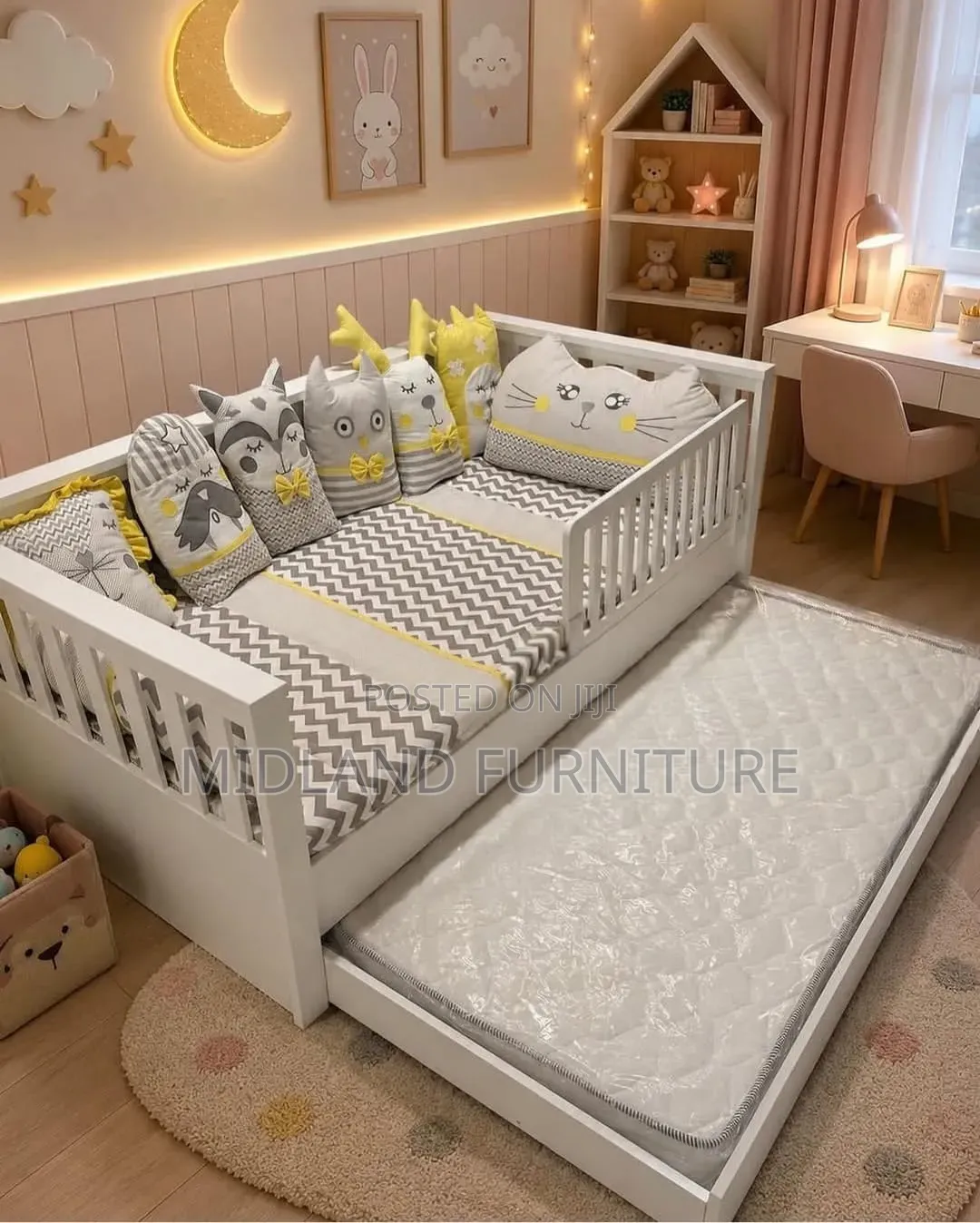 Bed With a Pullout Bed Available on Order Pay on Delivery