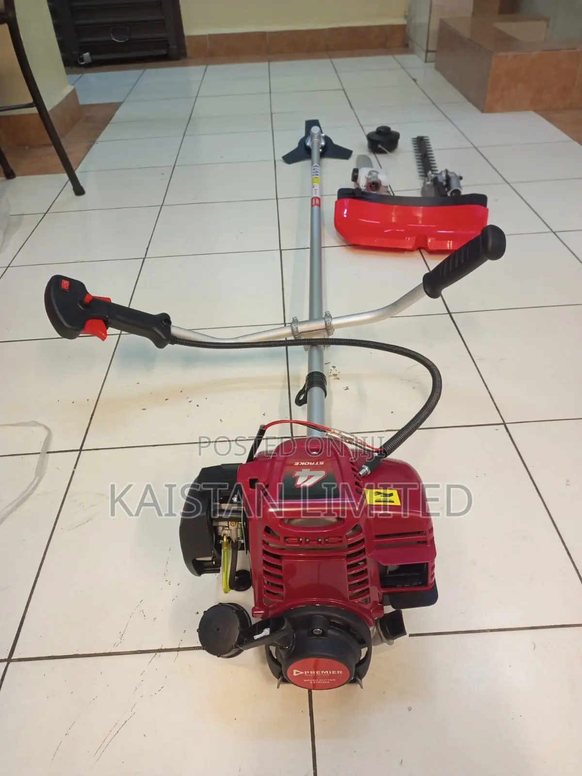 Premier 4+1 4-Stroke Brush Cutter edgeTrimmer +Chainsaw+