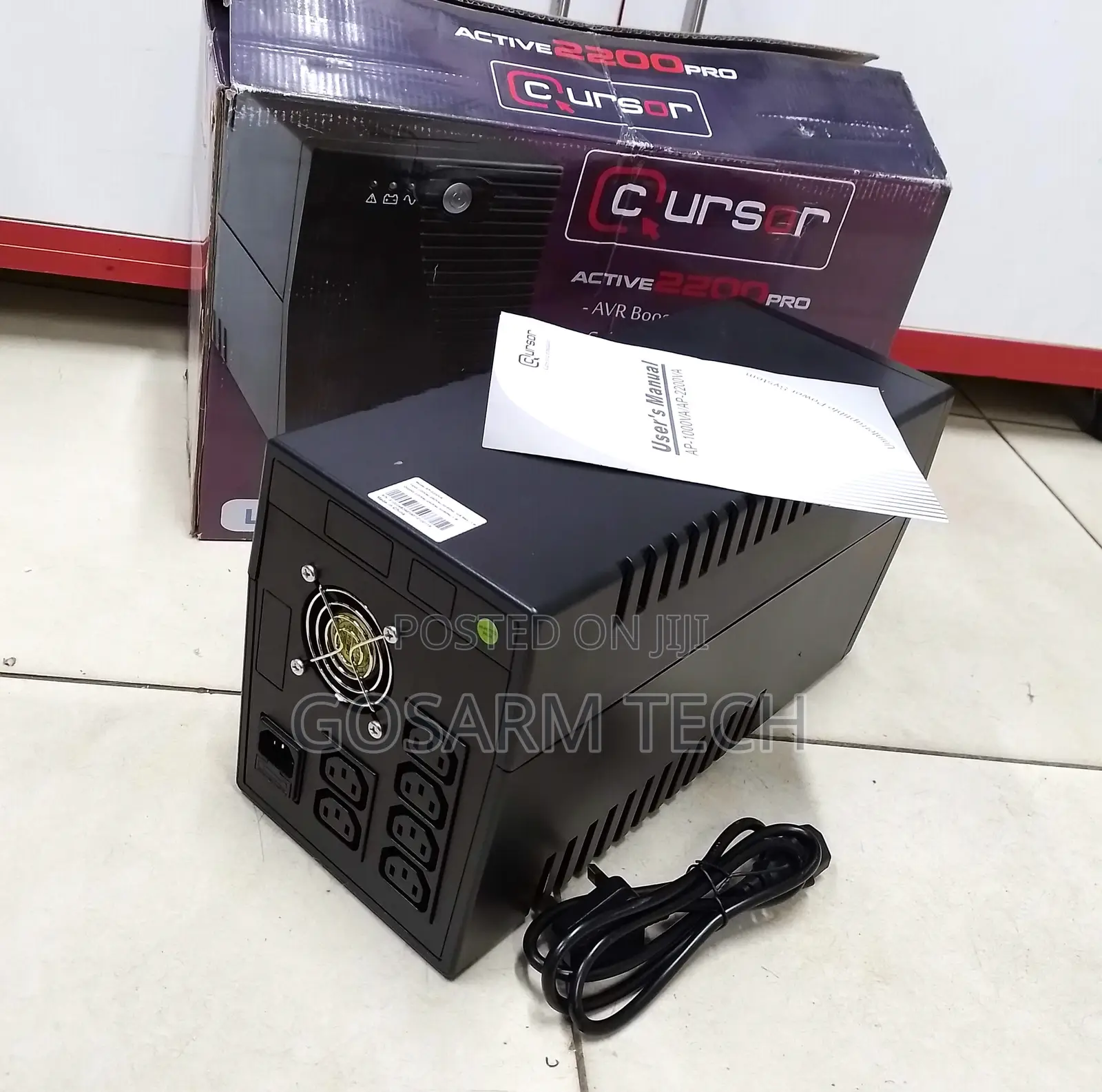 Quality 6ports 2.2KVA Cursor 2200 VA Active Pro UPS