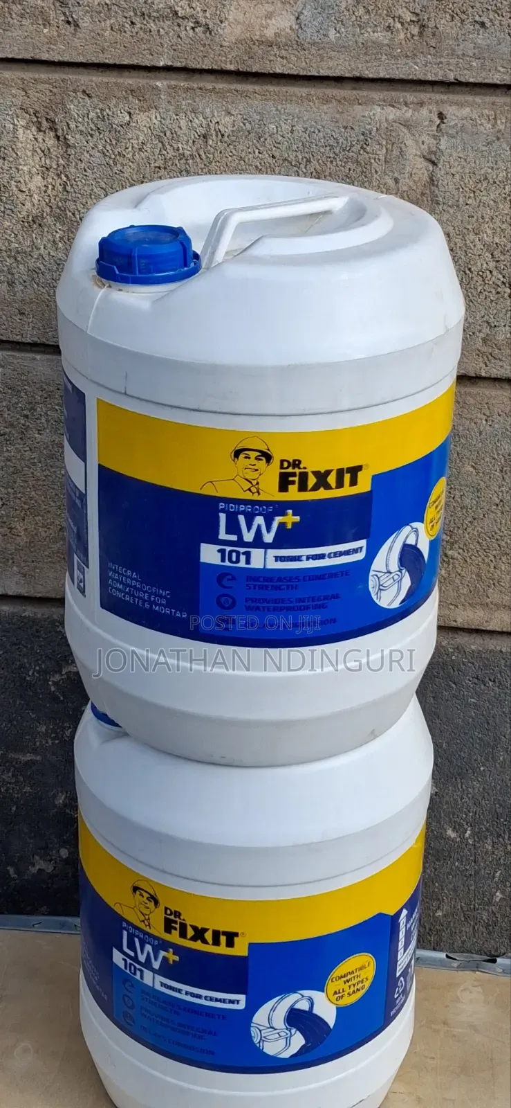 Dr. Fixit Pidiproof LW+ 101 20kg – Professional Cement Admixture