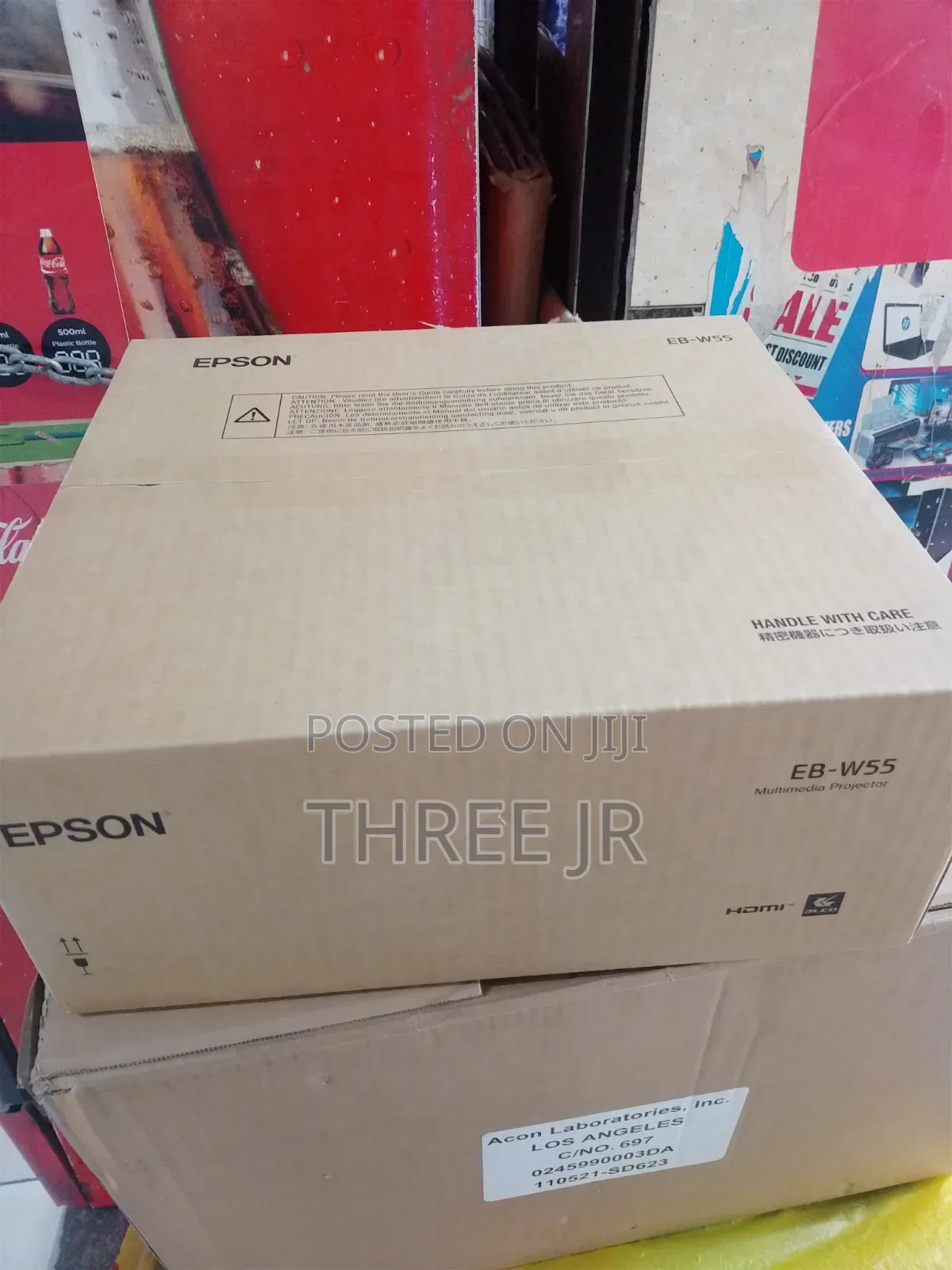 Epson EB -W55 With 4000lumens and Inbuilt WiFi Connection