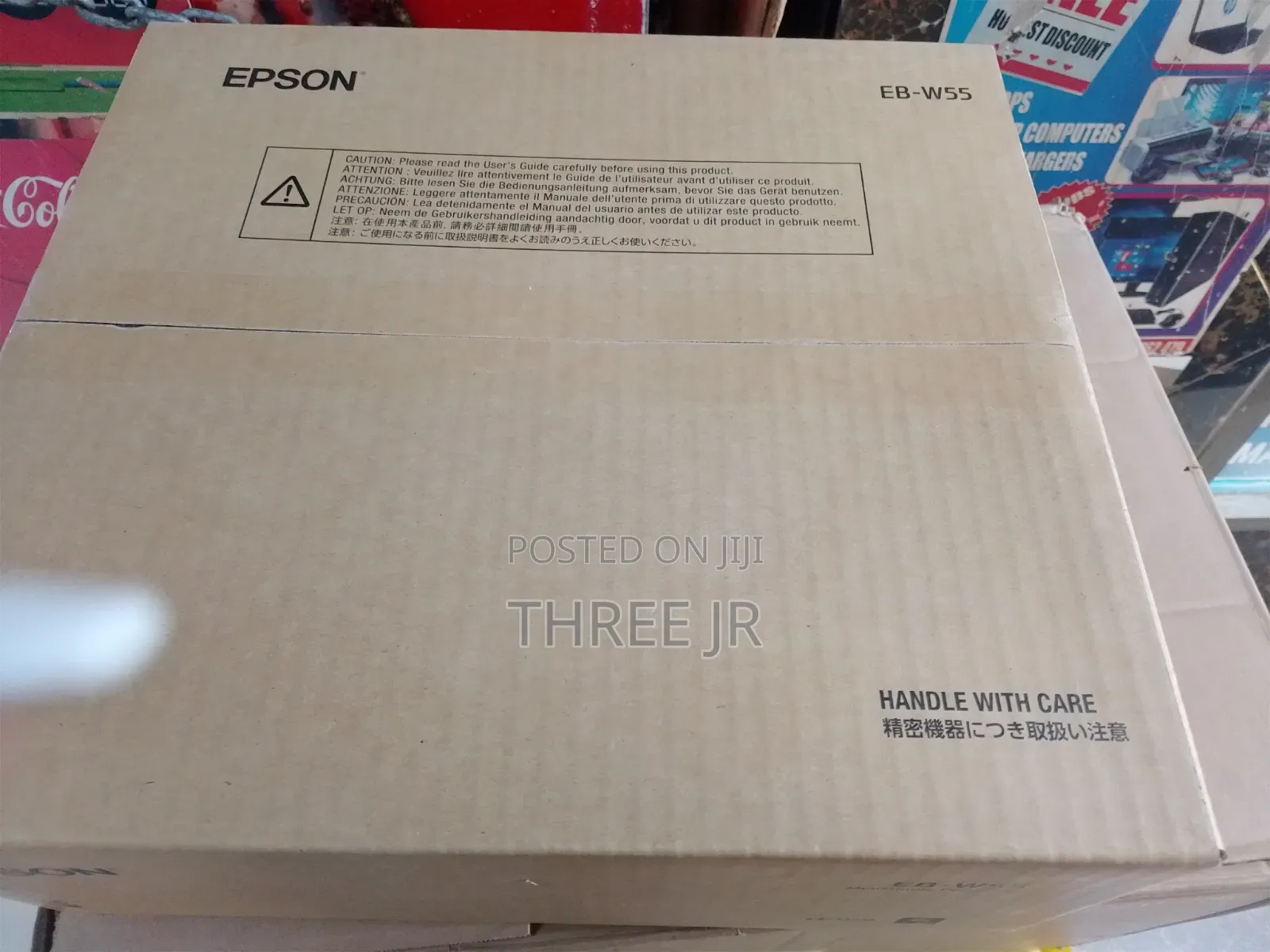 Epson EB -W55 With 4000lumens and Inbuilt WiFi Connection