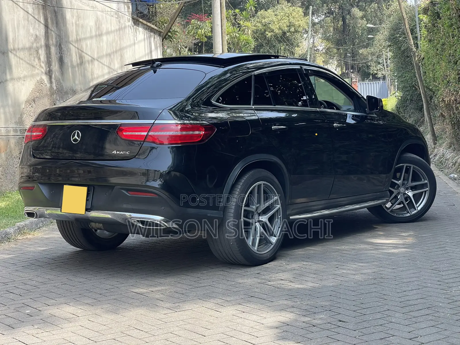 Mercedes-Benz GLE-Class 2017 Black