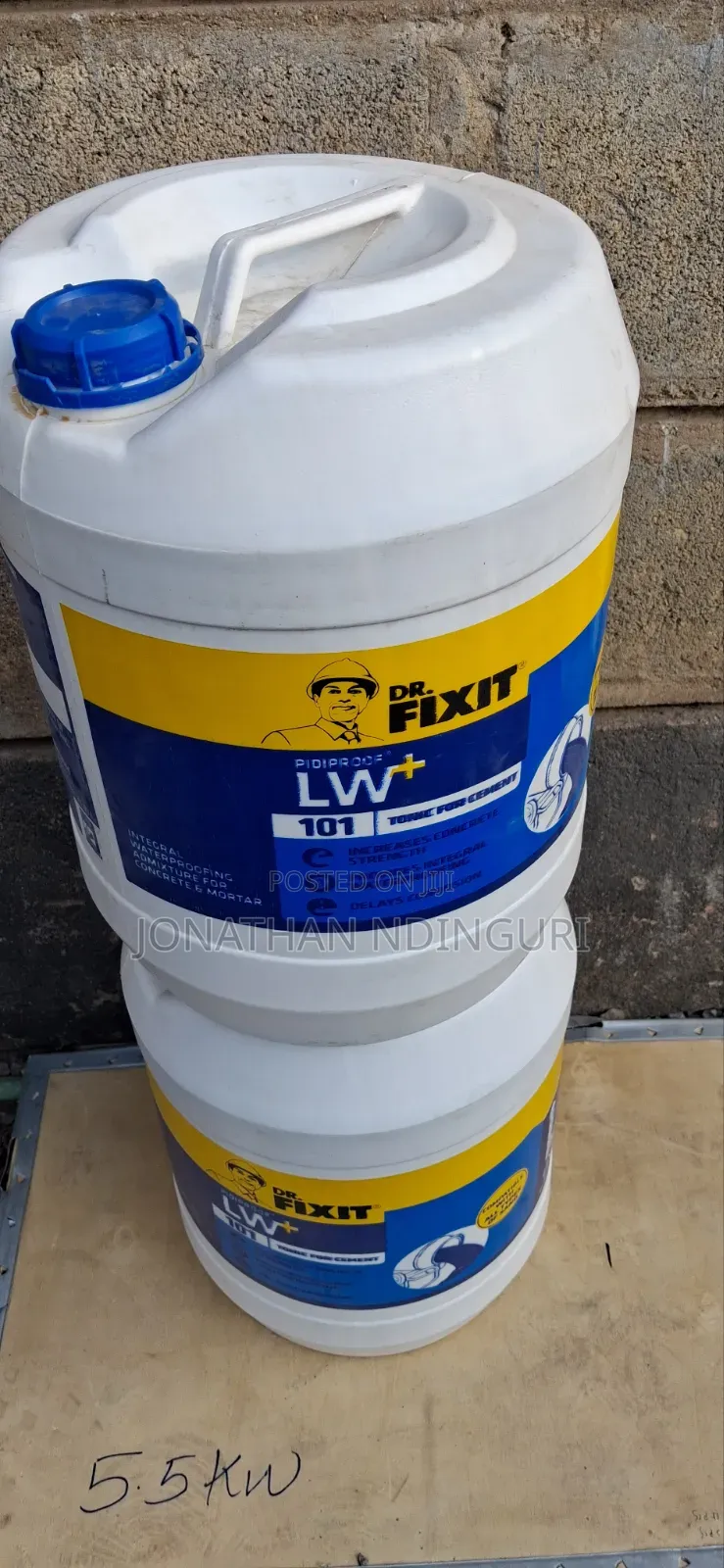 Dr. Fixit Pidiproof LW+ 101 20kg – Professional Waterproof Admix