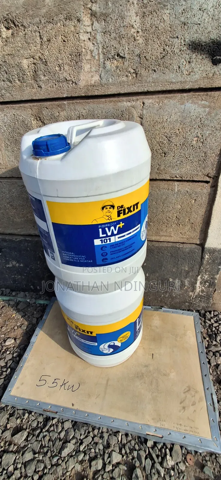 Dr. Fixit Pidiproof LW+ 101 20kg – Advanced Cement Waterproof Additive