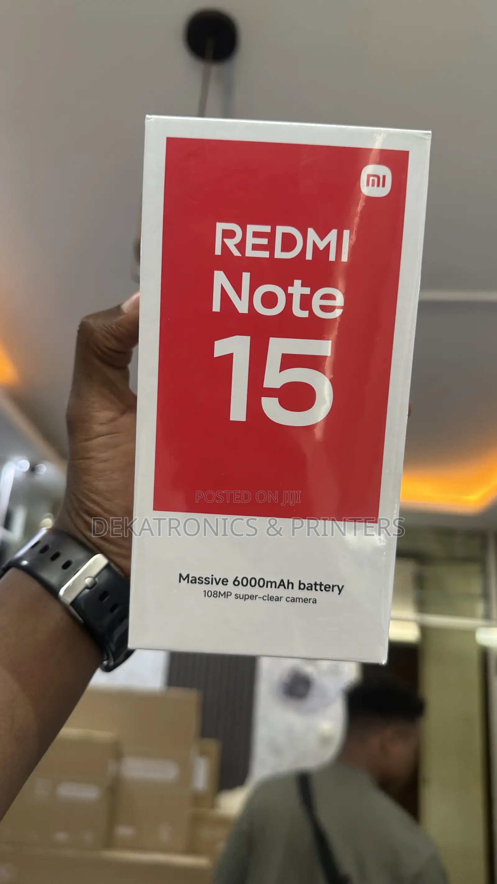 New Xiaomi Redmi Note 15 256 GB Black