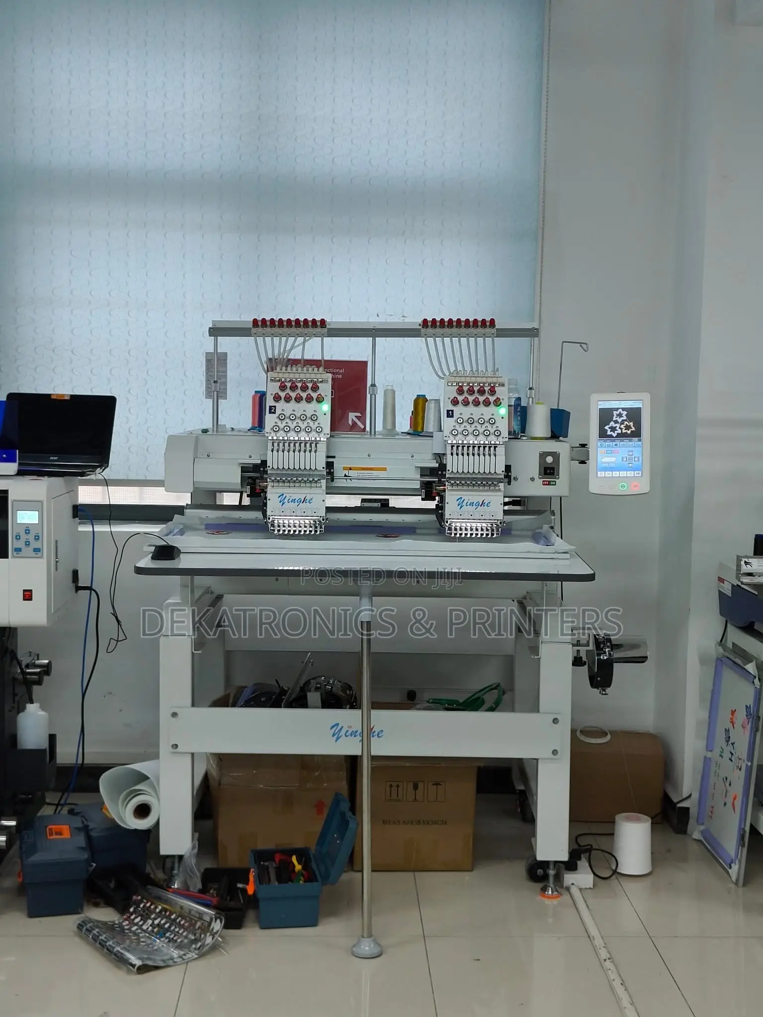 Best Performing 1 Head 12 Needles Embroidery Machine in Kenya