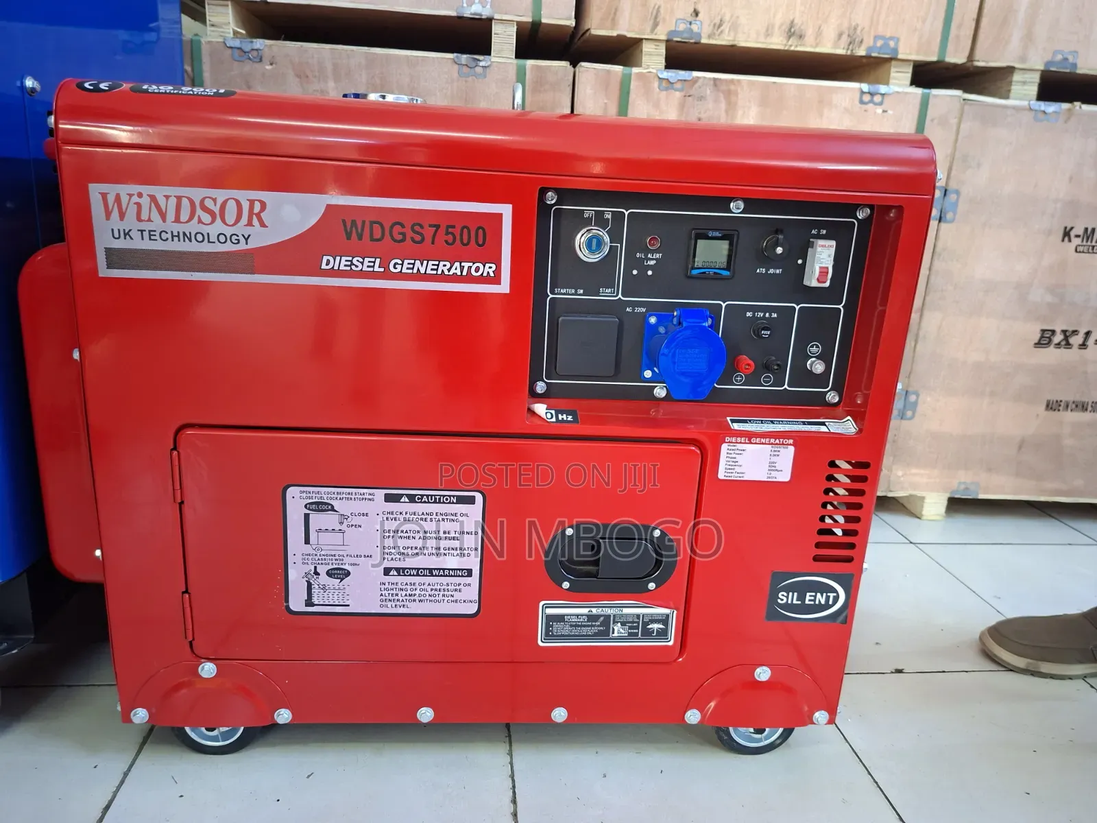 Widsor Diesel Generator -5.5kw