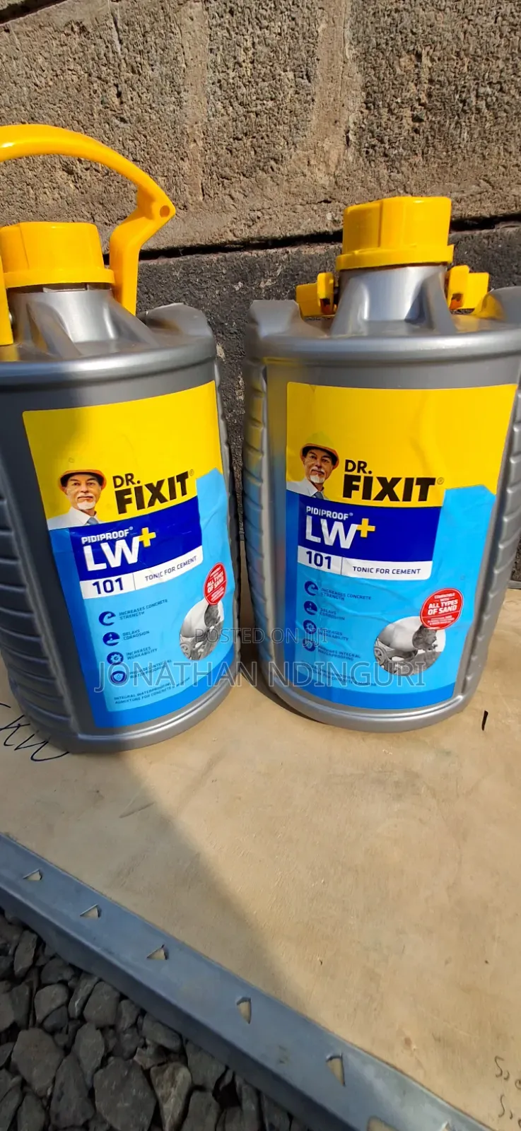 Dr. Fixit Pidiproof LW+ 101 5kg – Premium Waterproofing Admixture