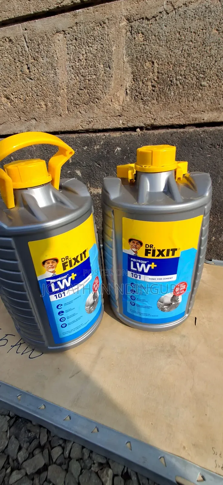 Dr. Fixit Pidiproof LW+ 101 5kg – Premium Waterproofing Admixture