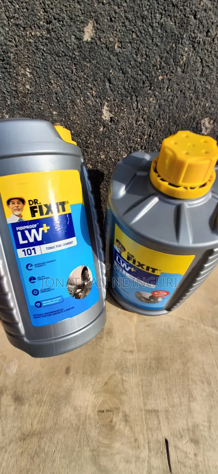 Dr. Fixit Pidiproof LW+ 101 5kg – Concrete Waterproof Additive
