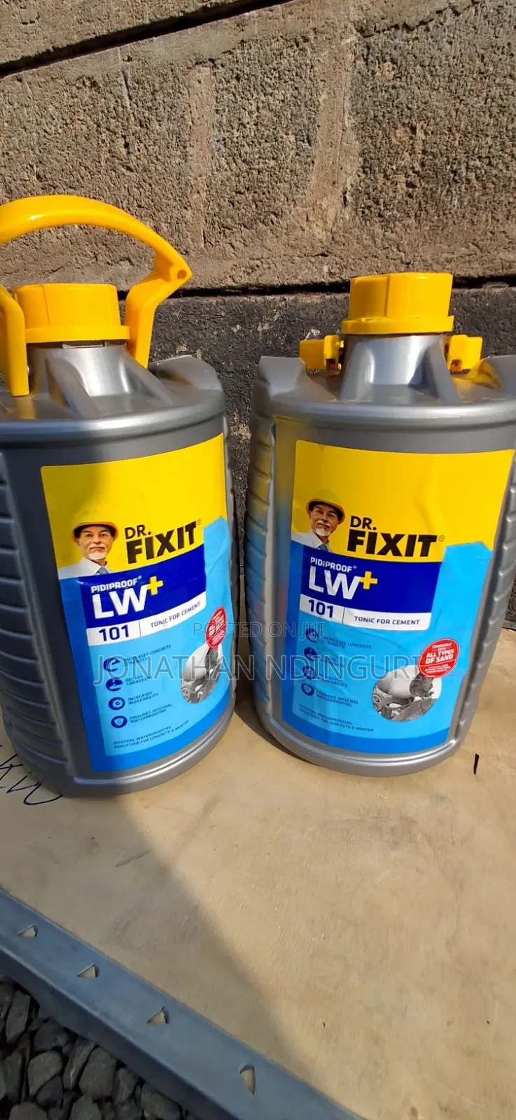 Dr. Fixit Pidiproof LW+ 101 1kg – Concrete Waterproof Additive