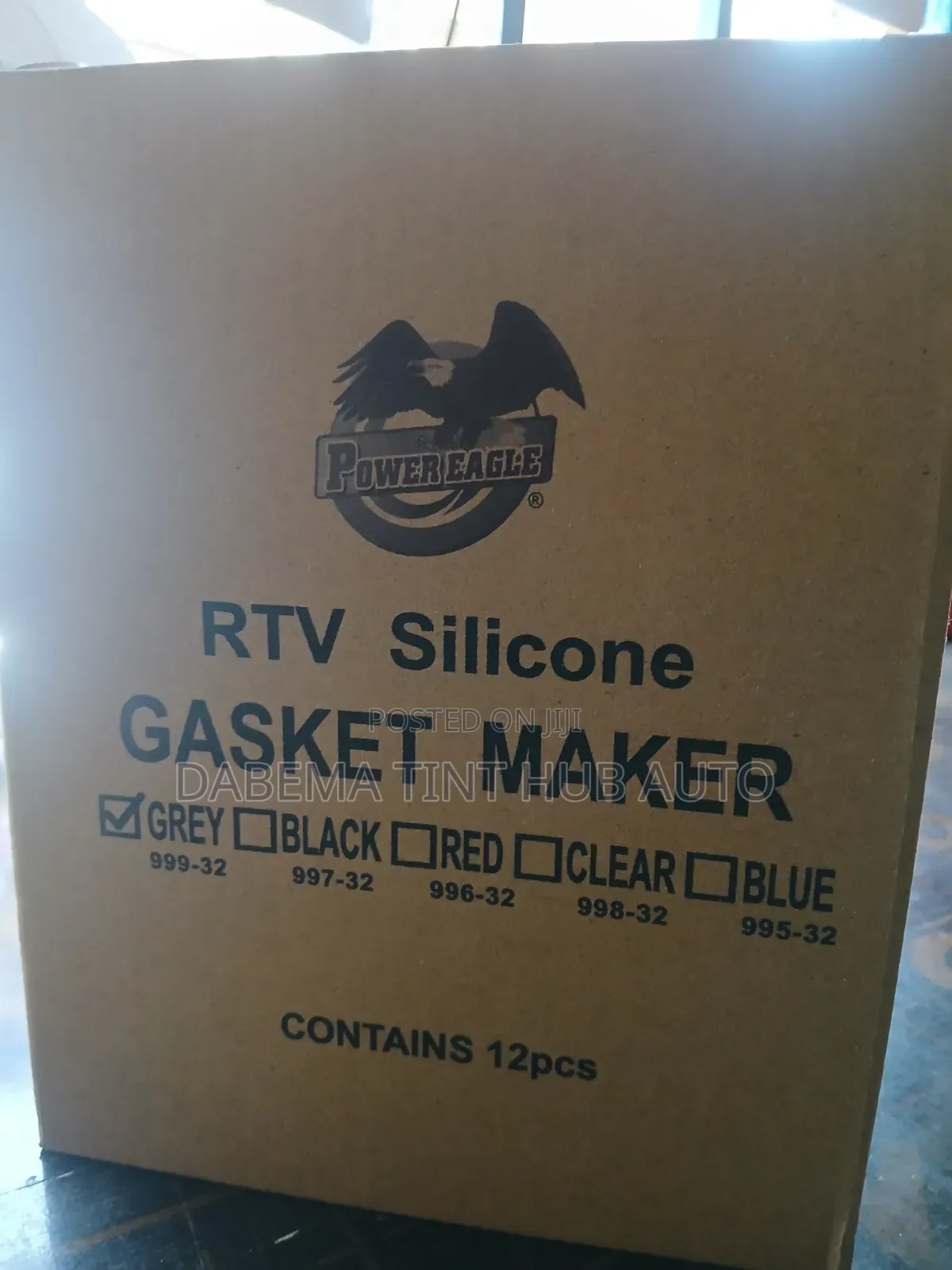 Power Grey RTV Silicone Gasket Maker
