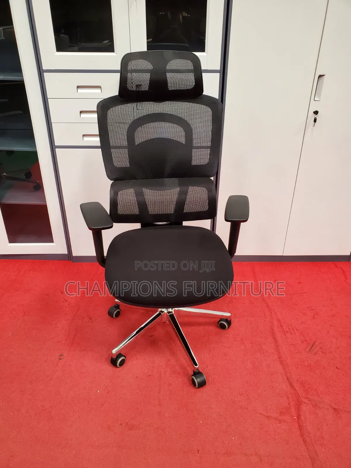 Orthopedic Office Chair With Headrest