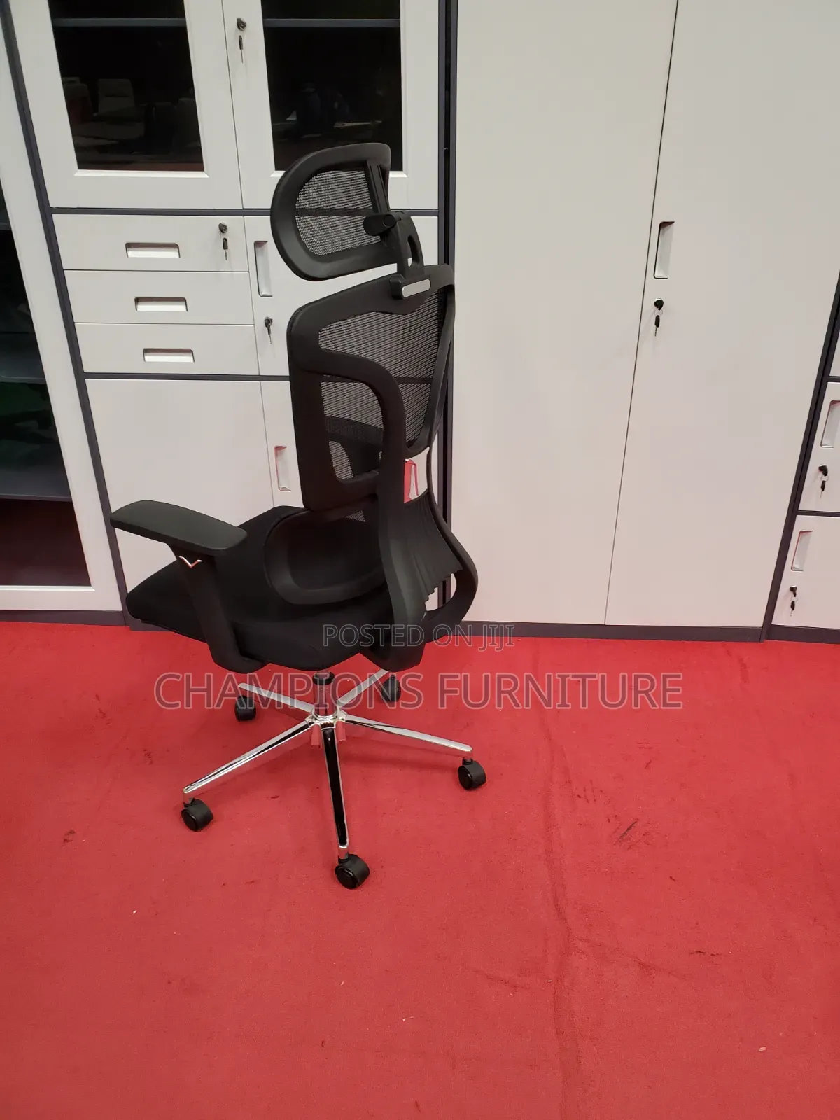 Orthopedic Office Chair With Headrest