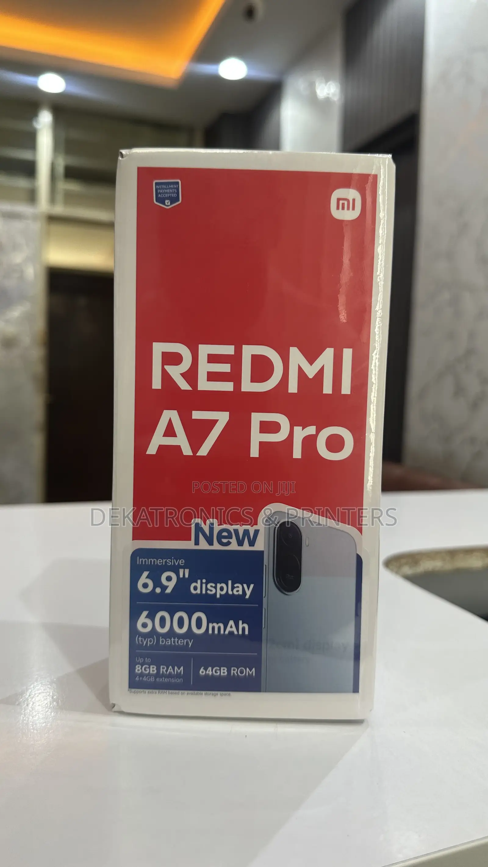 New Xiaomi Redmi A7 Pro 64 GB Black