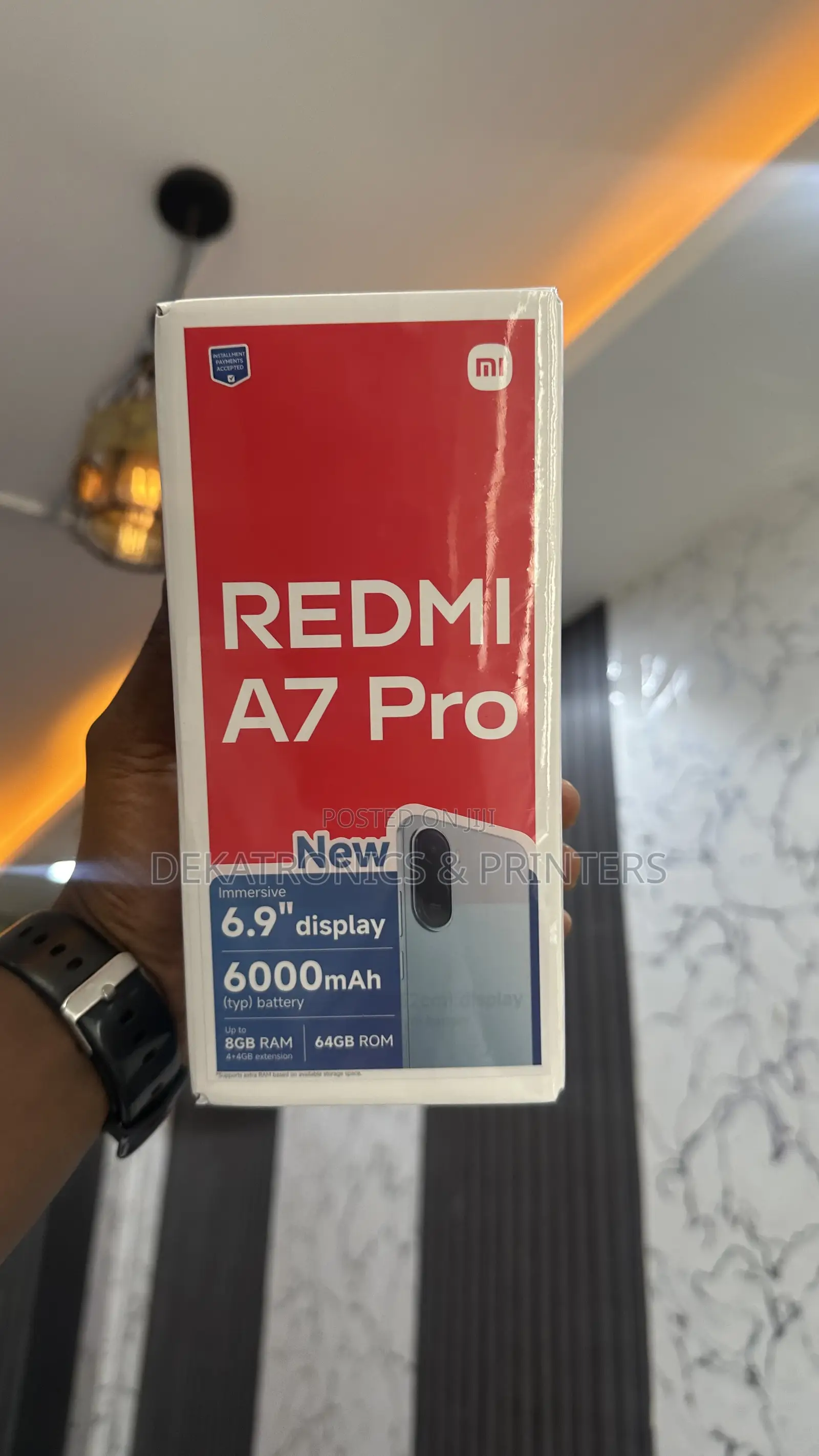 New Xiaomi Redmi A7 Pro 64 GB Black