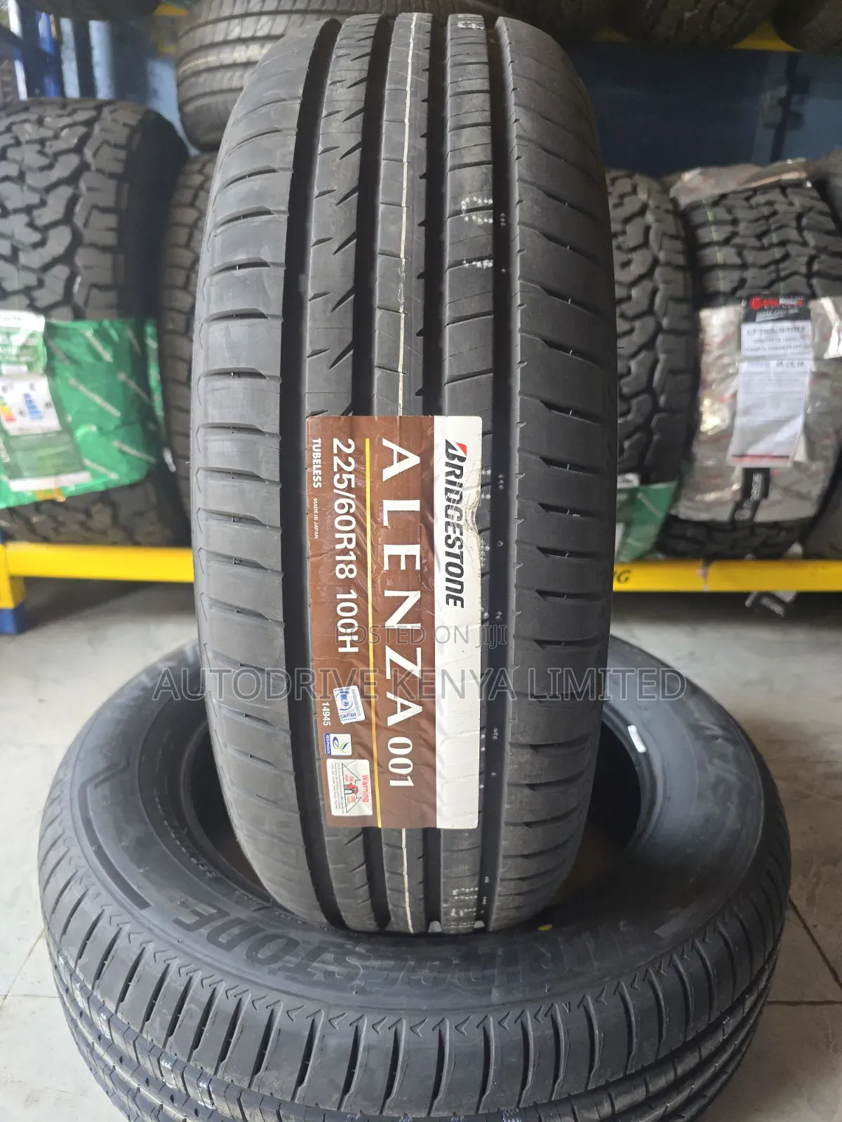 225/60r18 Bridgestone Alenza Tire