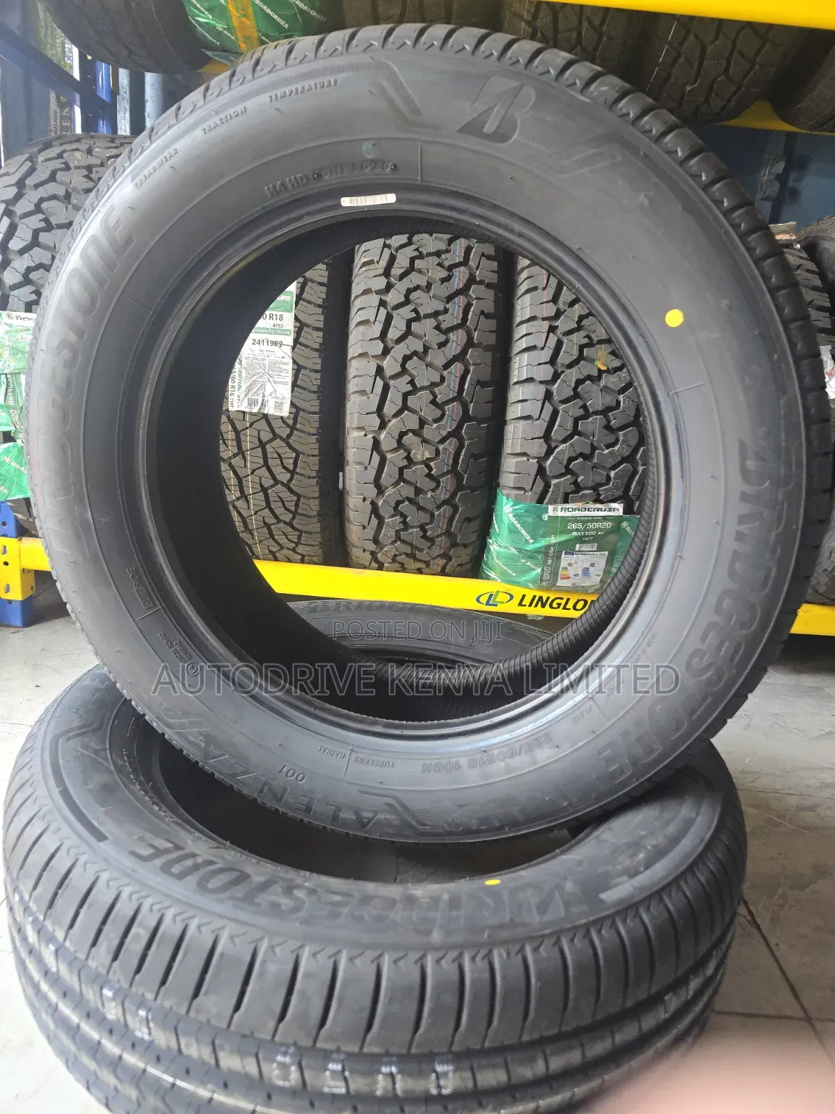 225/60r18 Bridgestone Alenza Tire