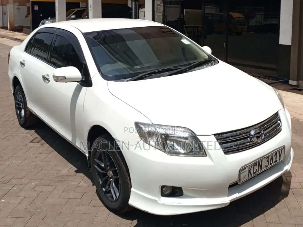 Toyota Axio 2010 White