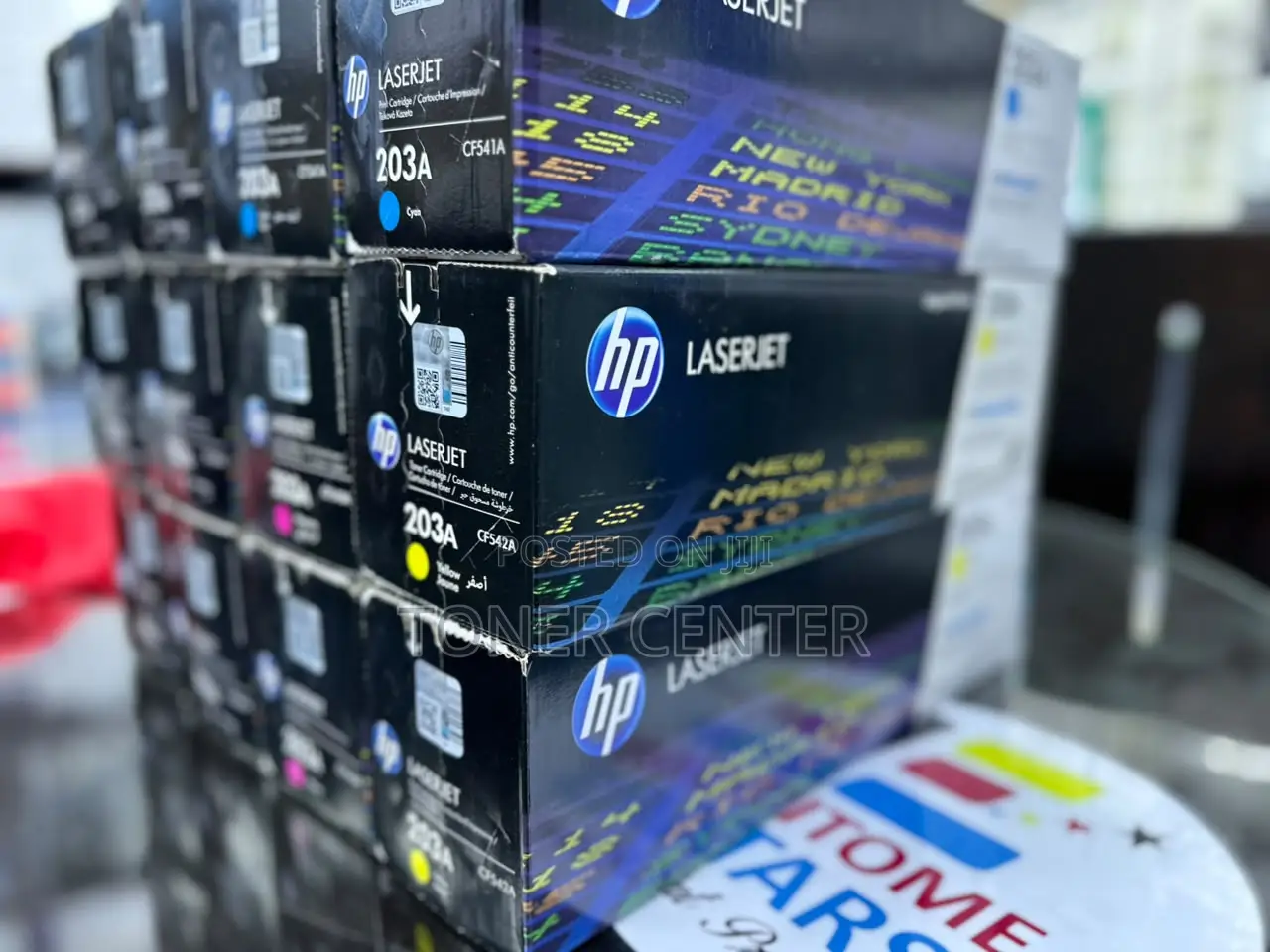 Sharp Print HP 203A Yellow Toner (CF542A)
