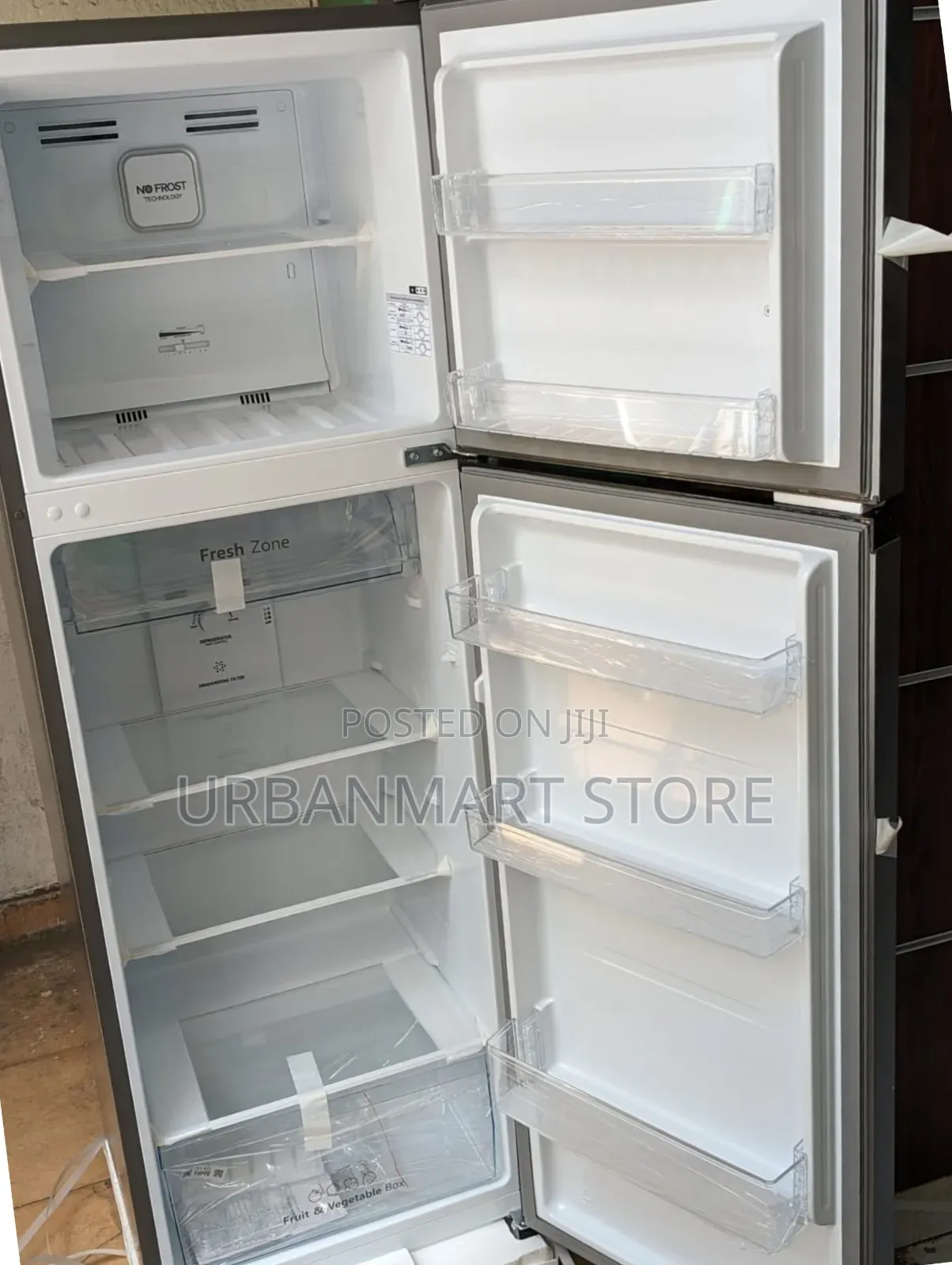 Hisense 250 Litres No Frost Double Door Refrigerator