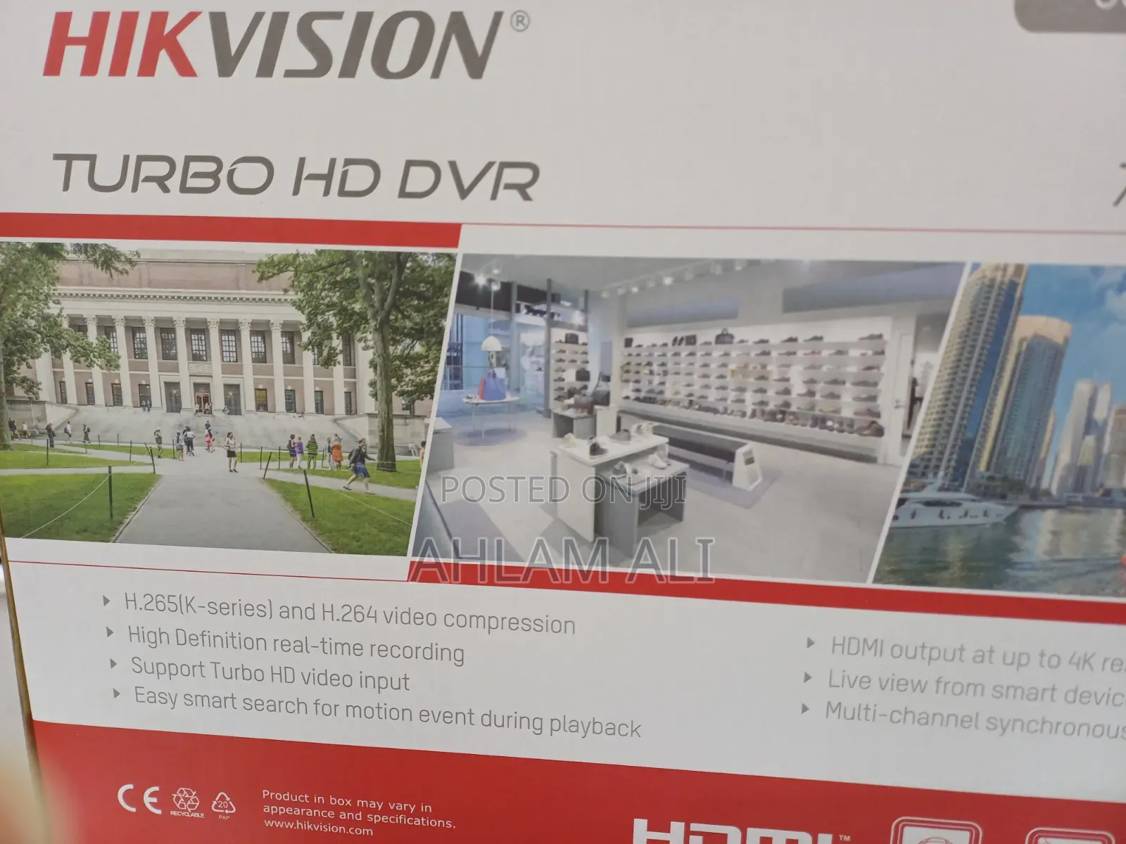 Hikvision Turbo HD DVR 7200 Series 8-Channel