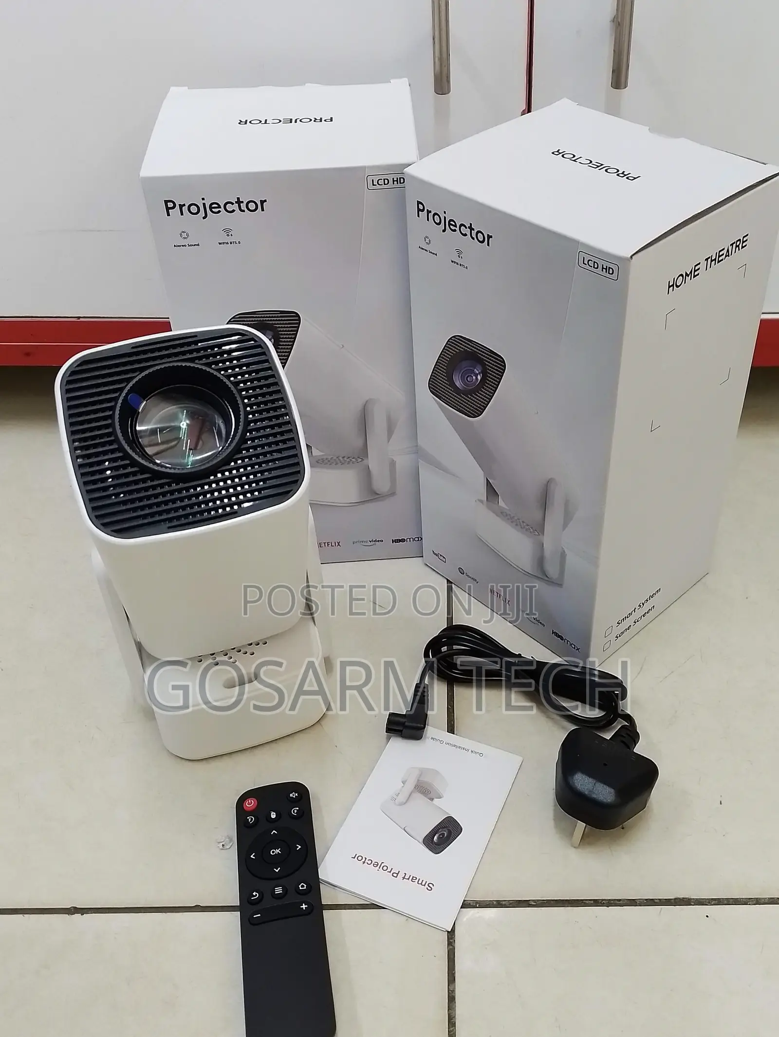 F800 Smart Android Projector – Full HD Wi-Fi Portable Projector