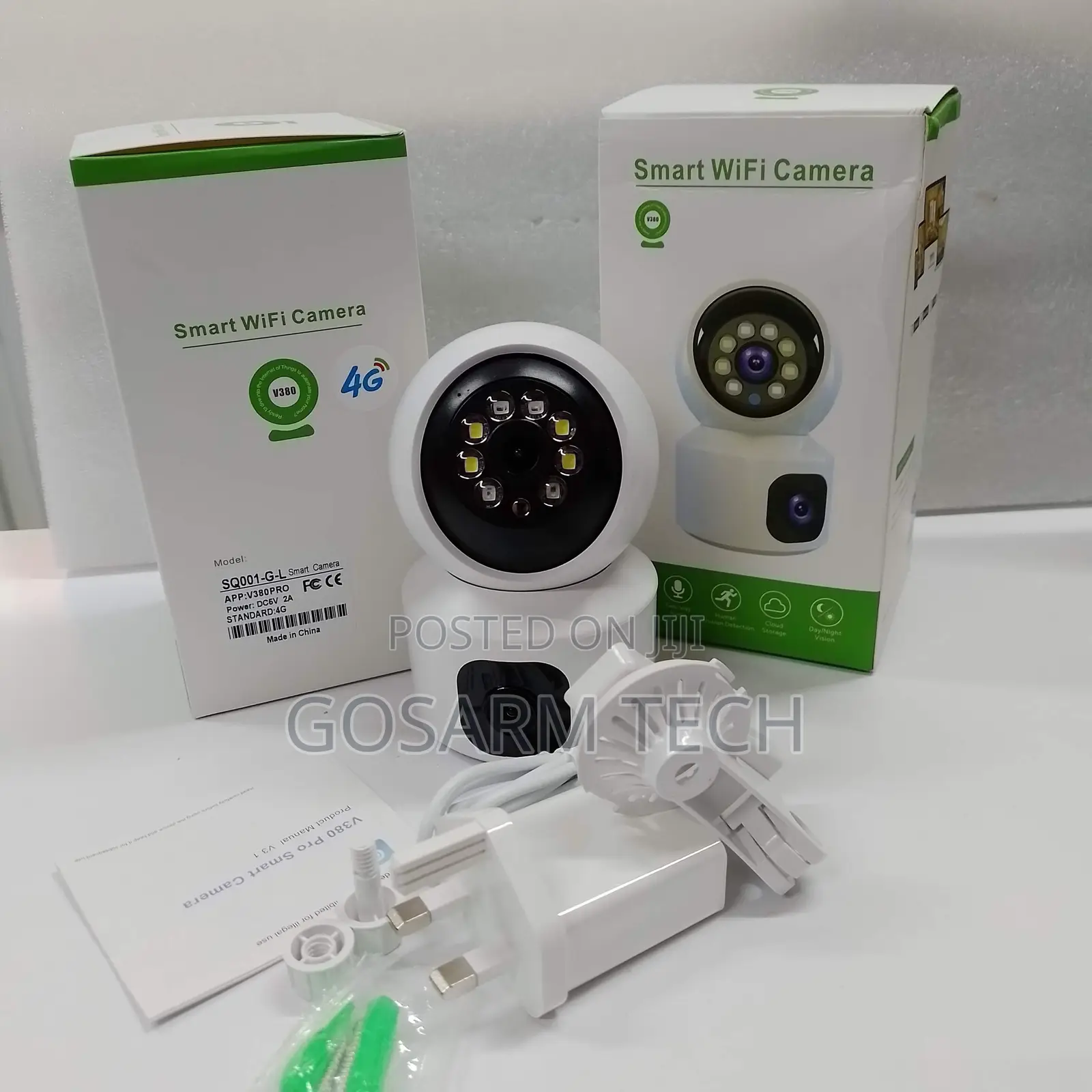 V380 Pro 4G Baby Monitor – Indoor Security Camera With Two-Way Audio