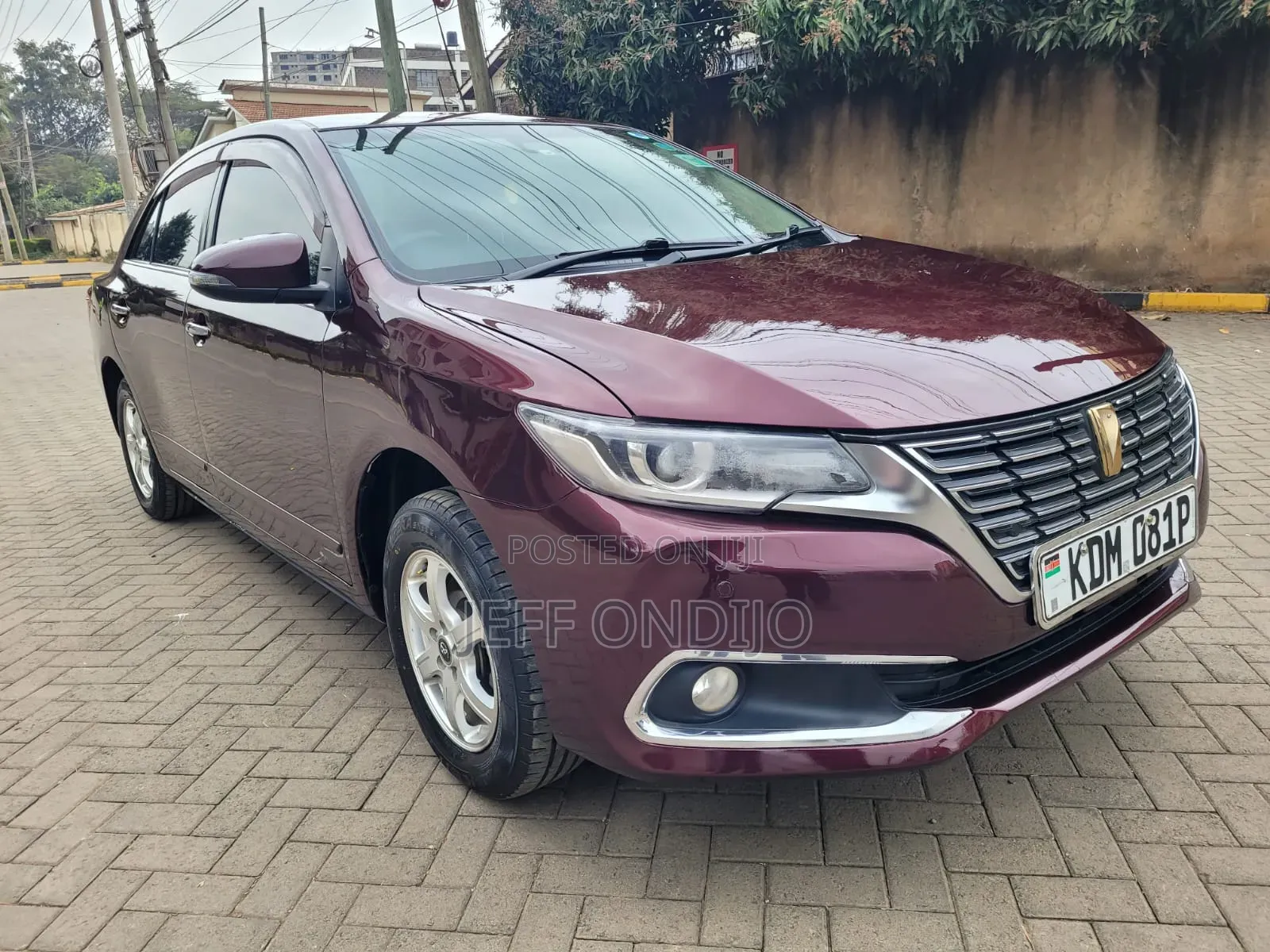 Toyota Premio 2016 Maroon