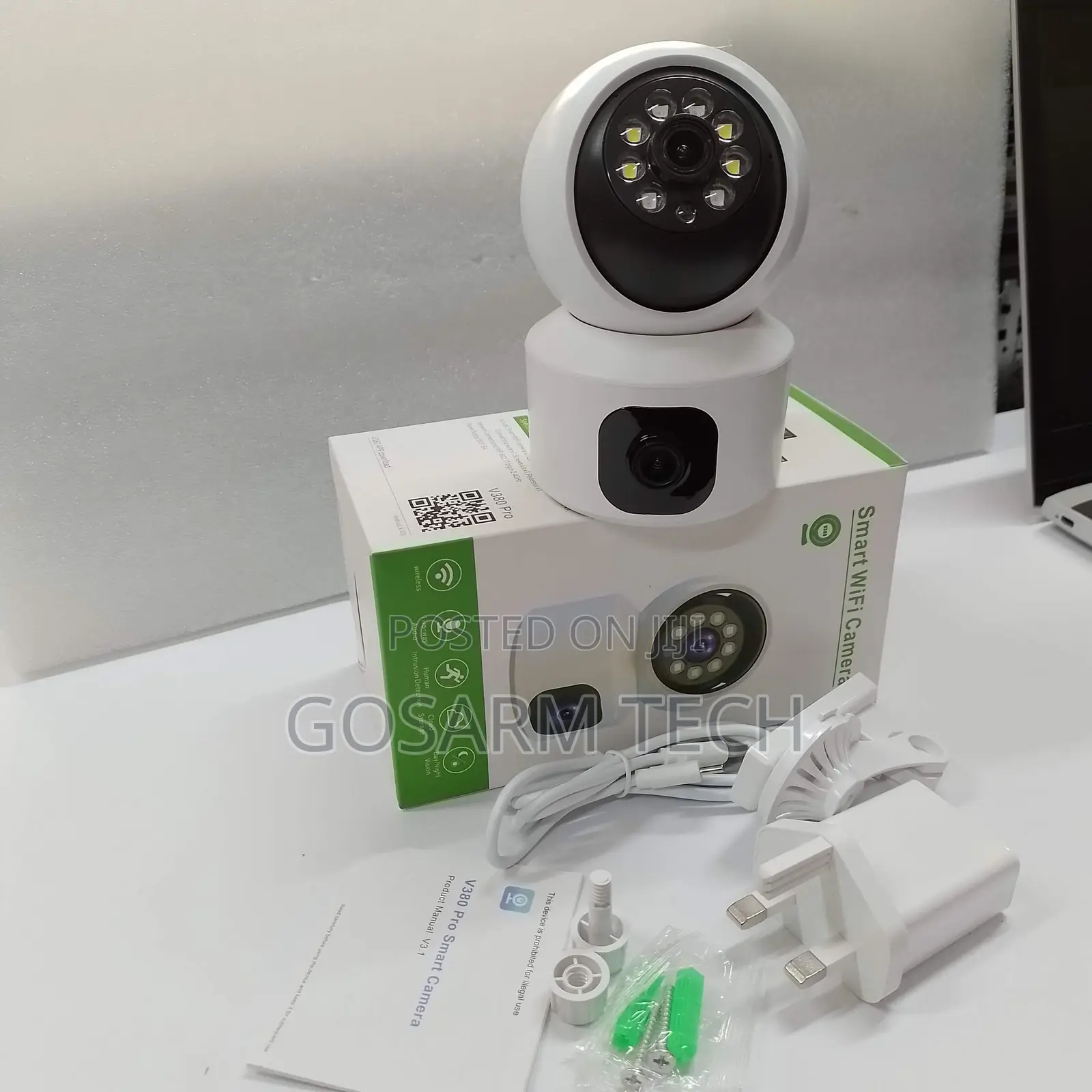 4G Baby Monitor Camera Wireless Dual Lens CCTV With Mobile Phone Acces